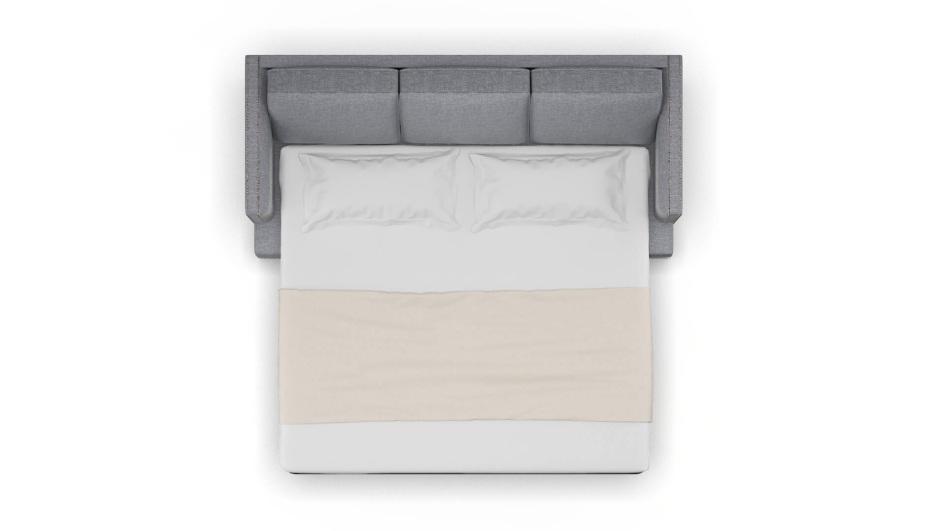 Riga Lana Ash Sofa Sleeper Espresso legs 3