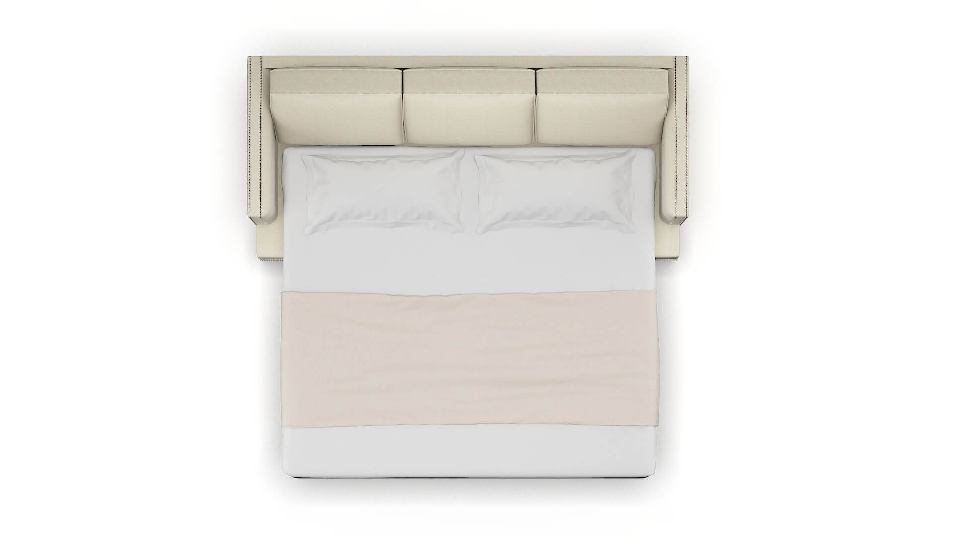 Riga Lana Sand Sofa Sleeper Espresso legs 3