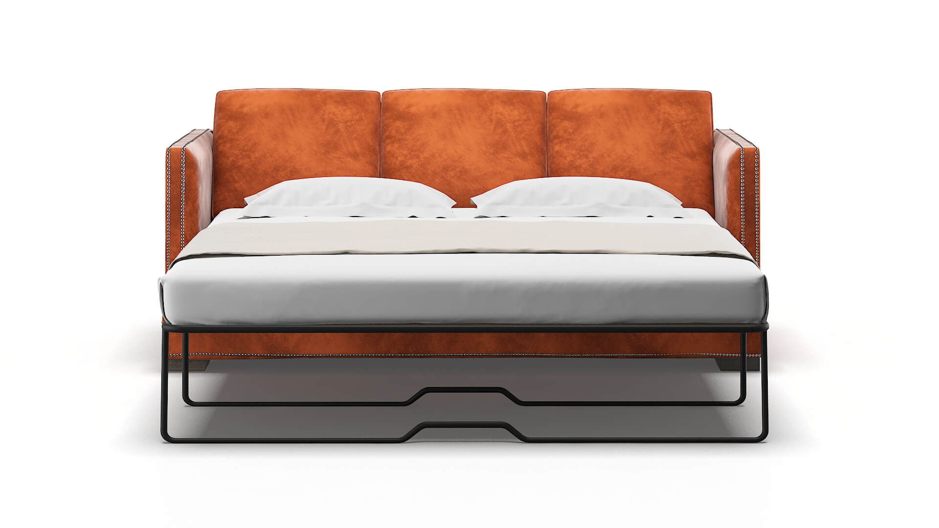 Riga Loft Copper Sofa Sleeper Espresso legs 1