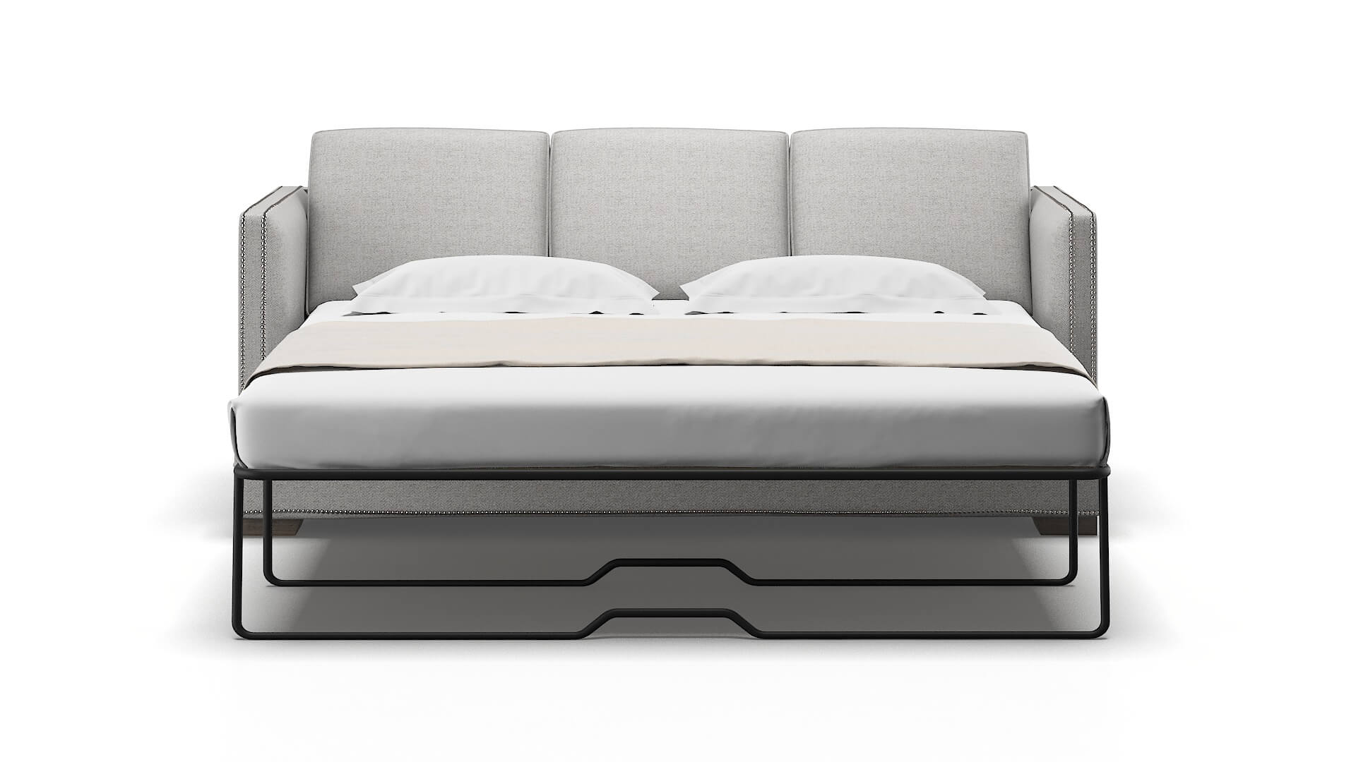 Riga Malibu Dove Sofa Sleeper Espresso legs 1