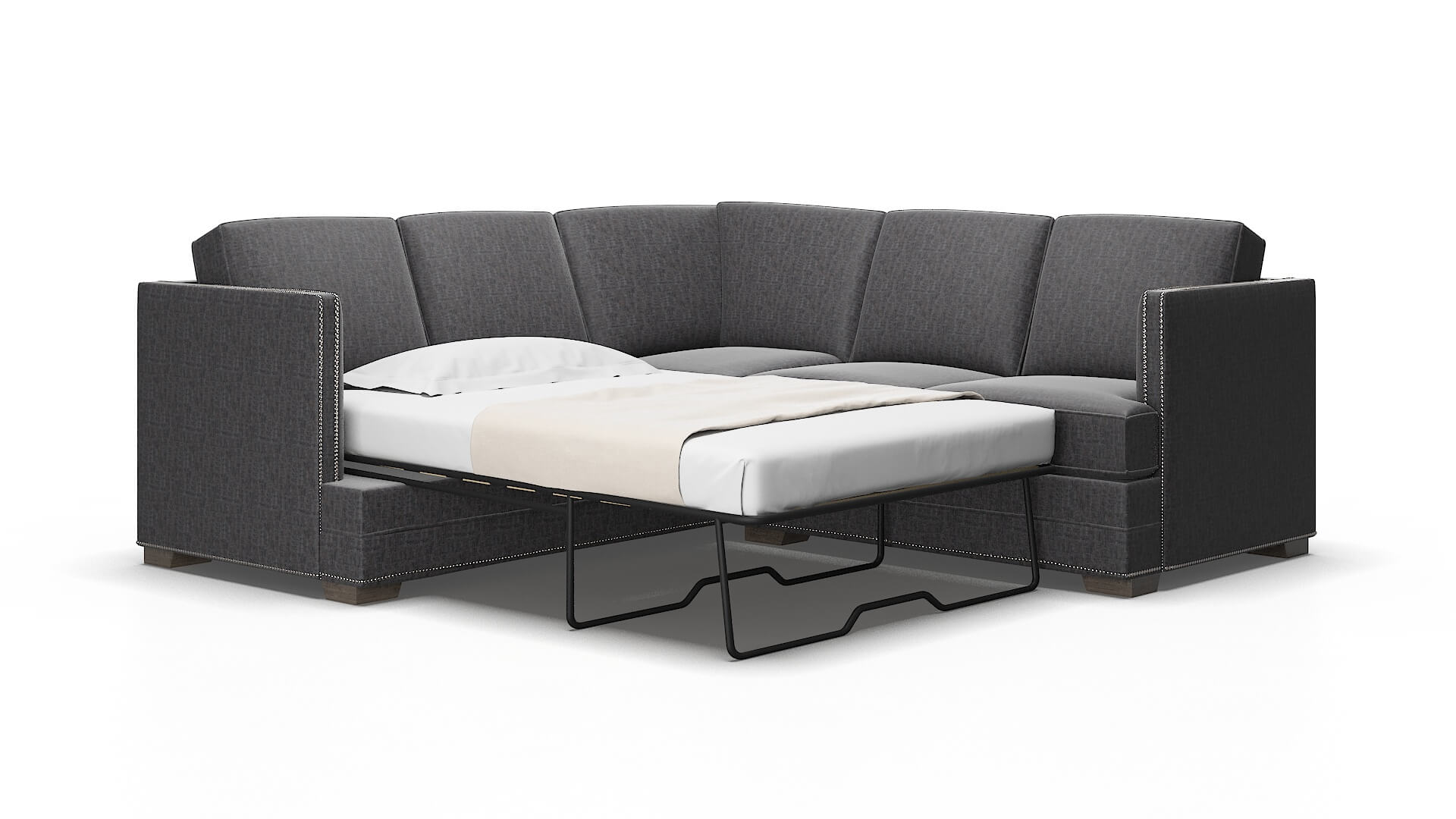 Riga Marcy baltic Sectional sleeper Espresso Legs  2