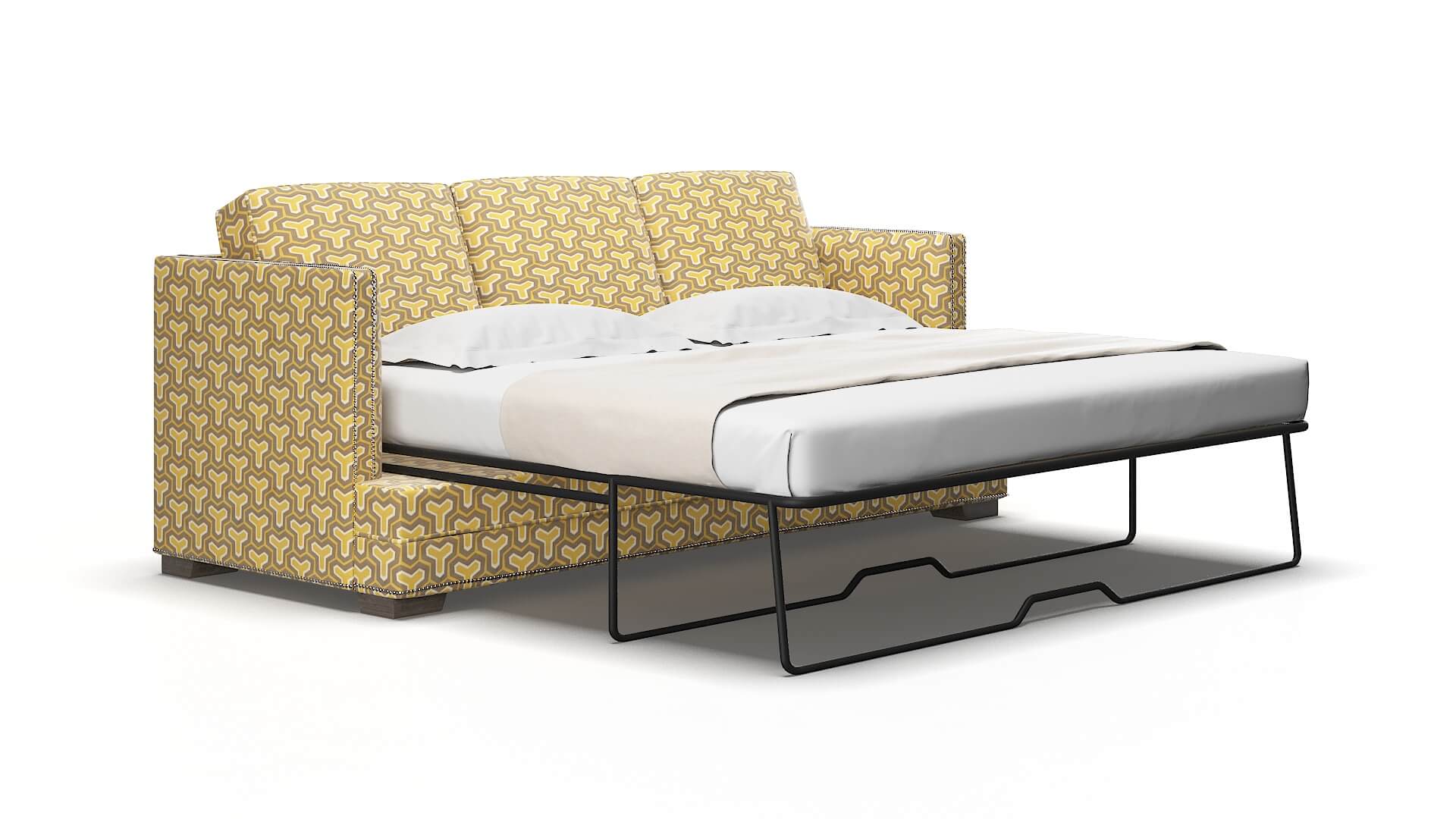 Riga Merci dijon Sofa sleeper Espresso Legs  2