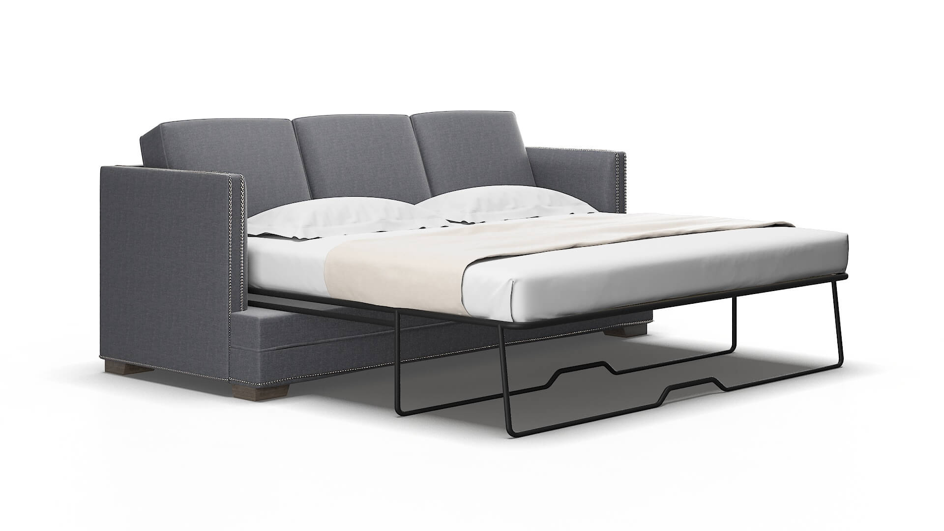 Riga Notion Graphite Sofa Sleeper Espresso legs 2