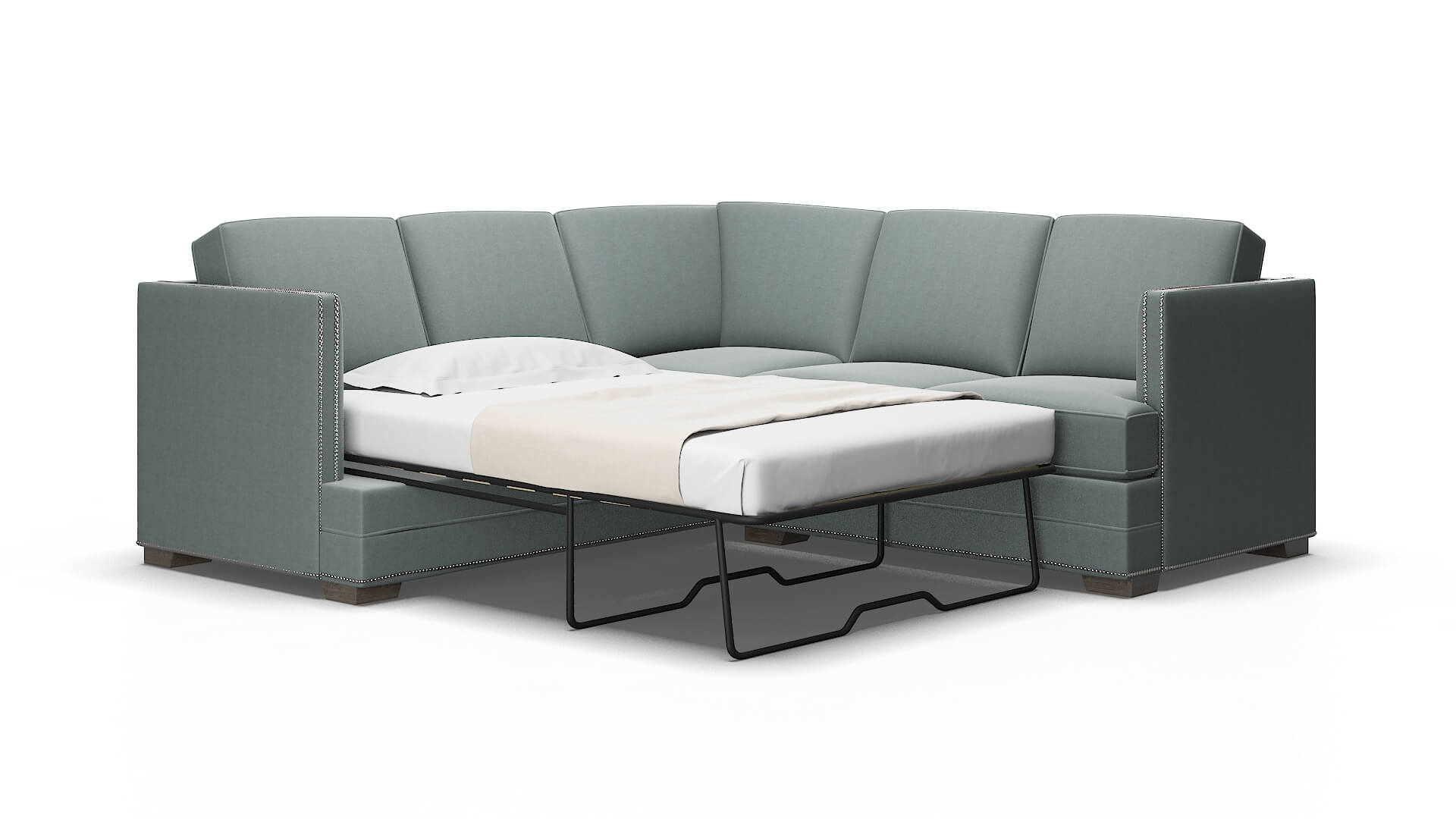 Riga Oakley baltic Sectional sleeper Espresso Legs  2