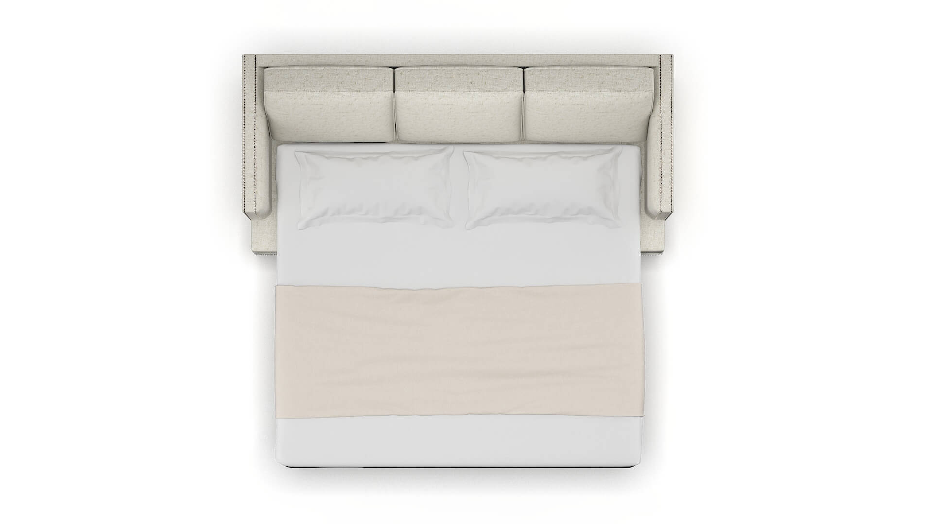 Riga Oceanside Birch Sofa Sleeper Espresso legs 3