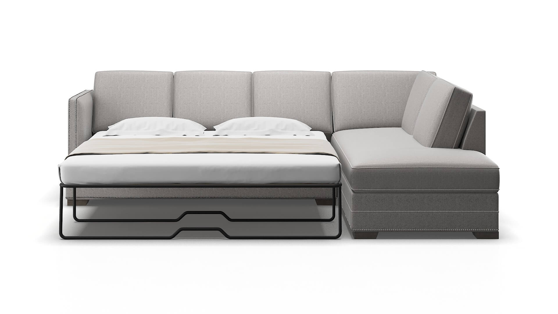 Riga Prime Ash Panel Sleeper Espresso legs 1