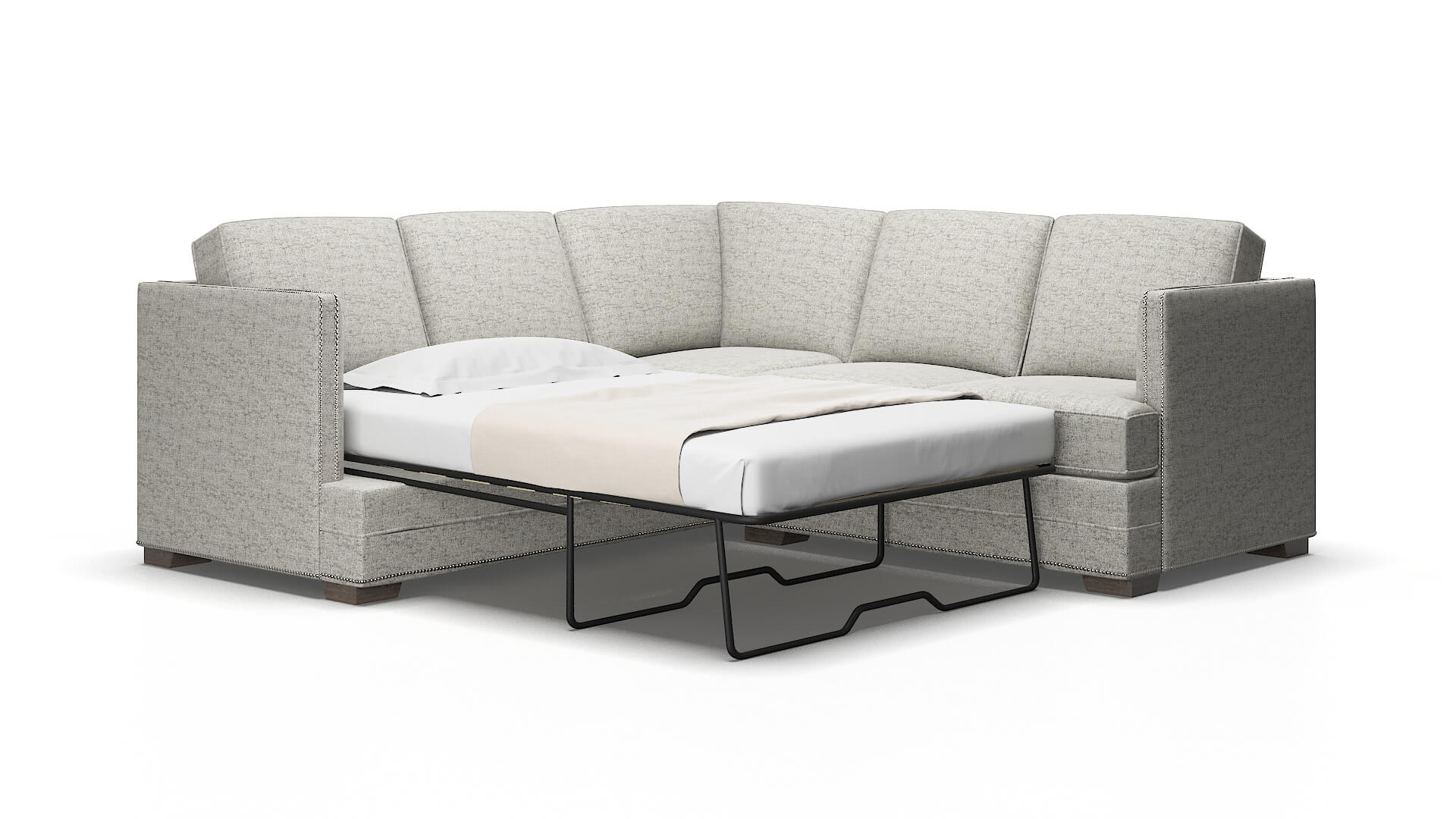 Riga Prime Gravel Sectional Sleeper 2