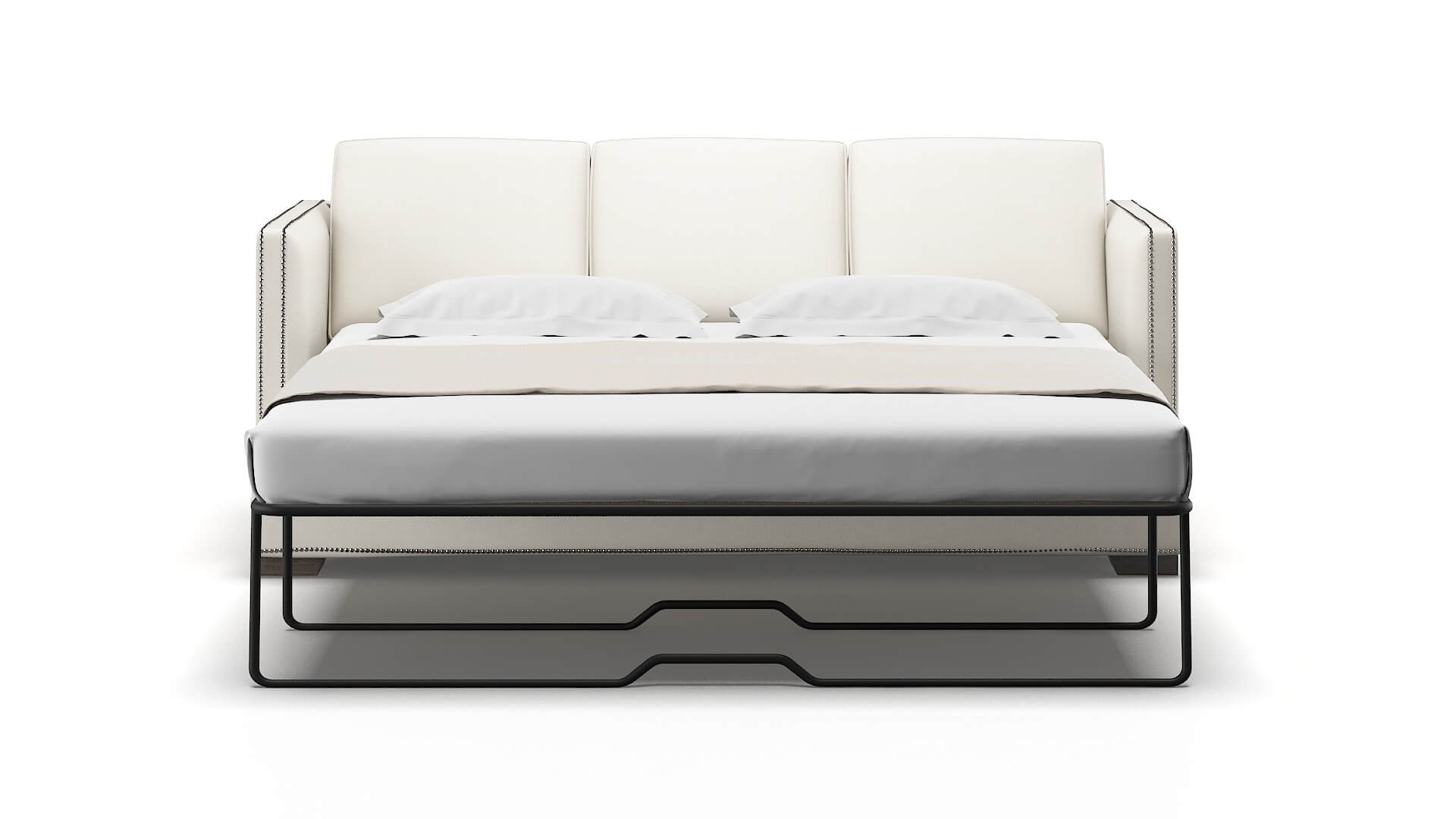 Riga R_prize Cream Sofa Sleeper Espresso legs 1