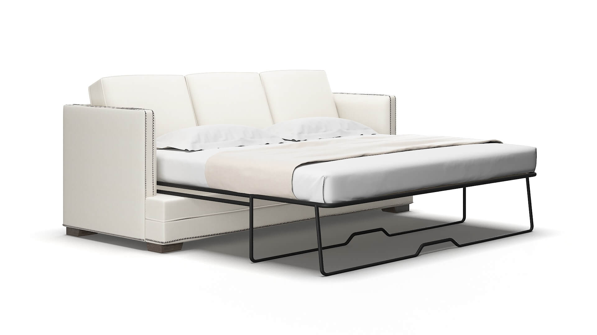 Riga R_prize cream Sofa sleeper Espresso Legs  2