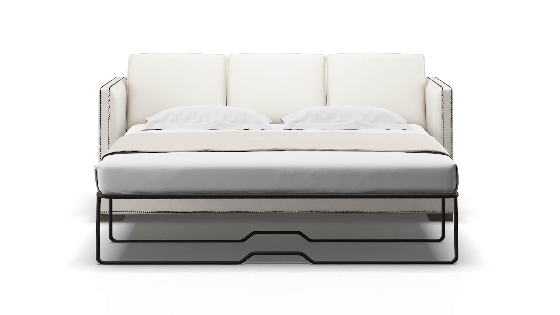 Riga Redondo Pearl Sofa Sleeper Espresso legs 1