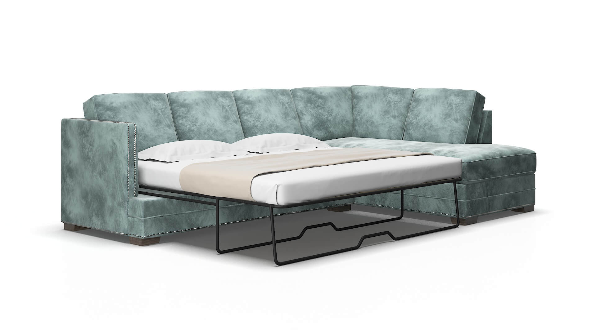 Riga Royale cloud Panel sleeper Espresso Legs  2