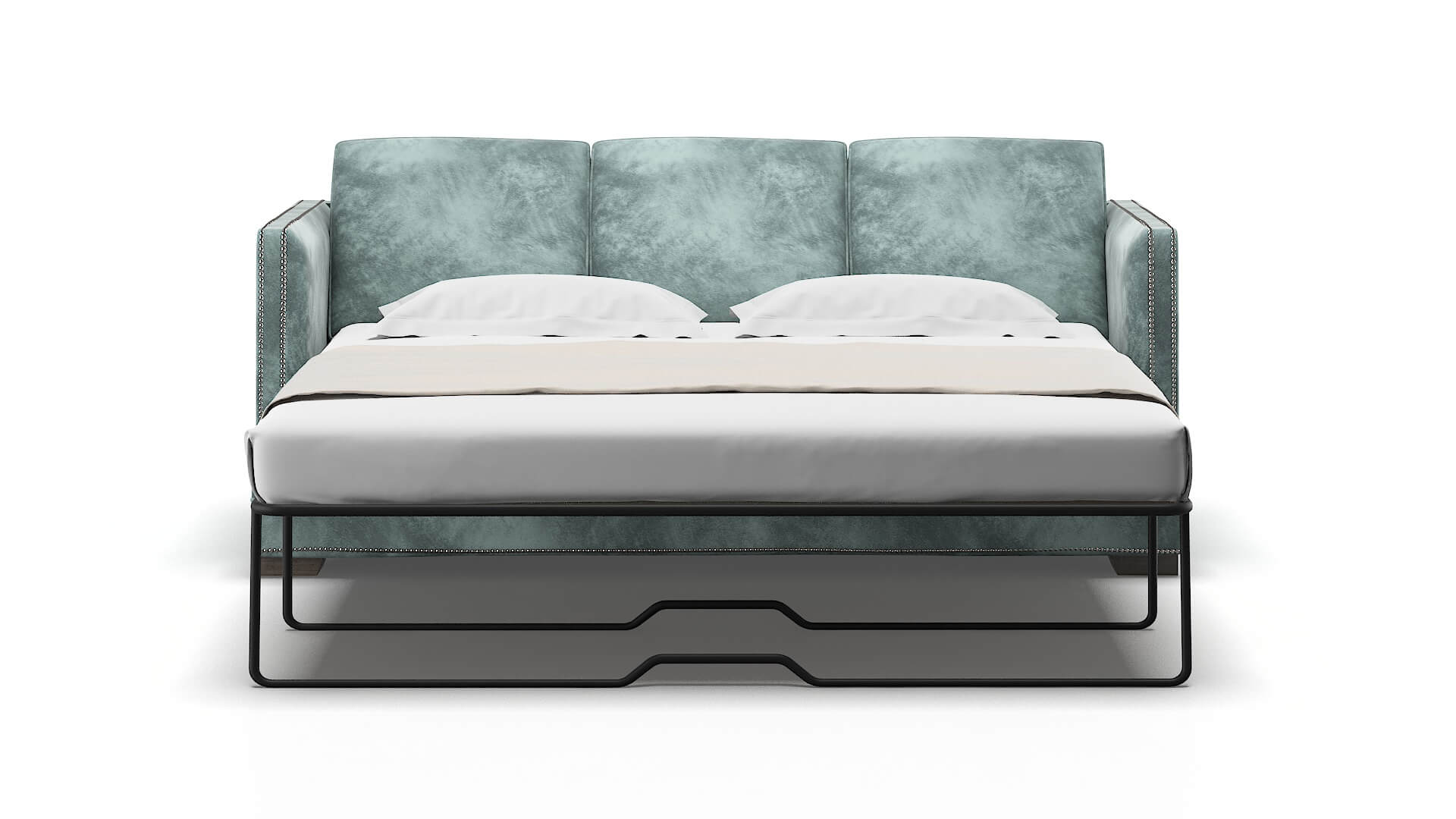 Riga Royale Cloud Sofa Sleeper Espresso legs 1