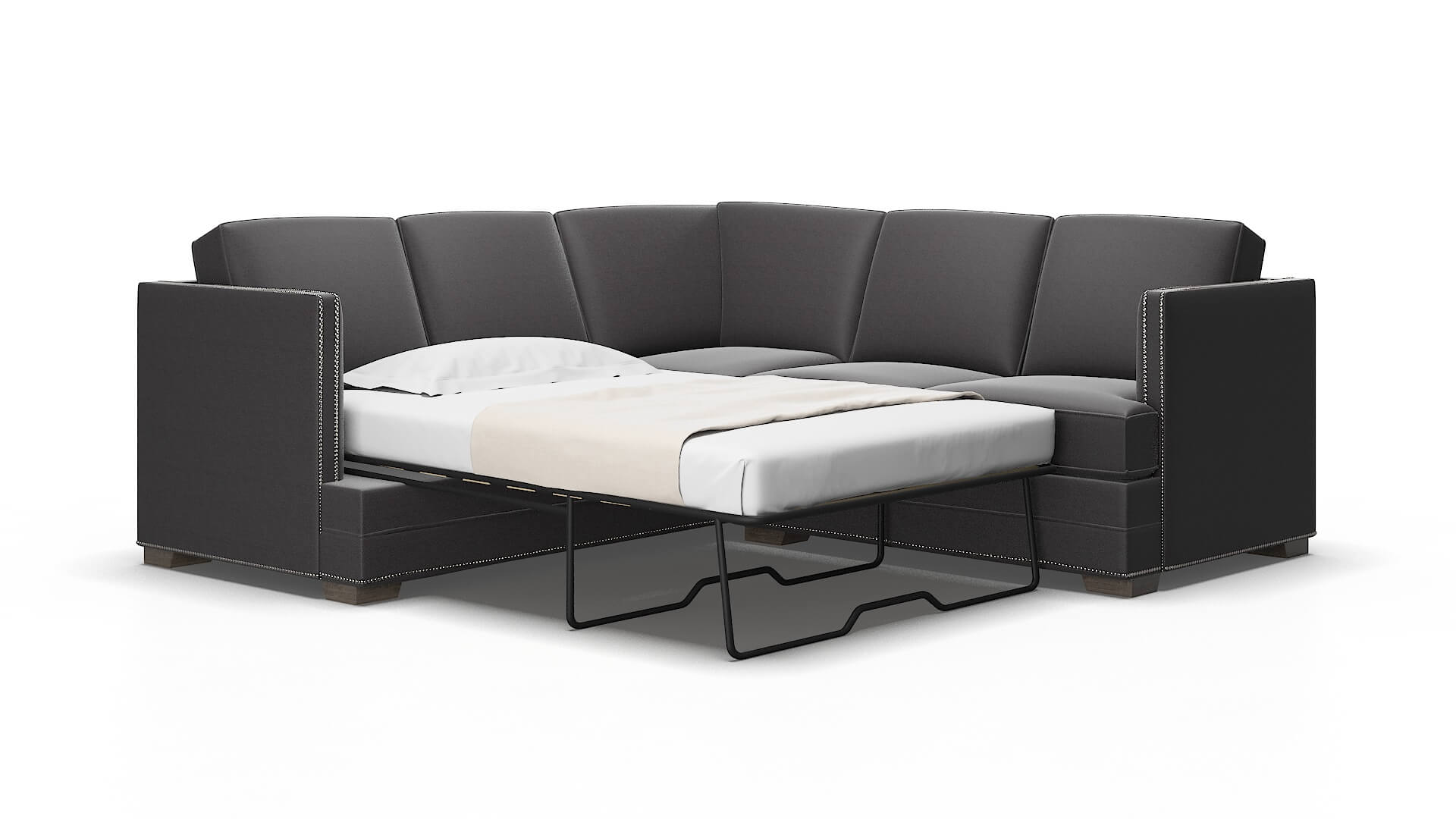 Riga Royale eclipse Sectional sleeper Espresso Legs  2