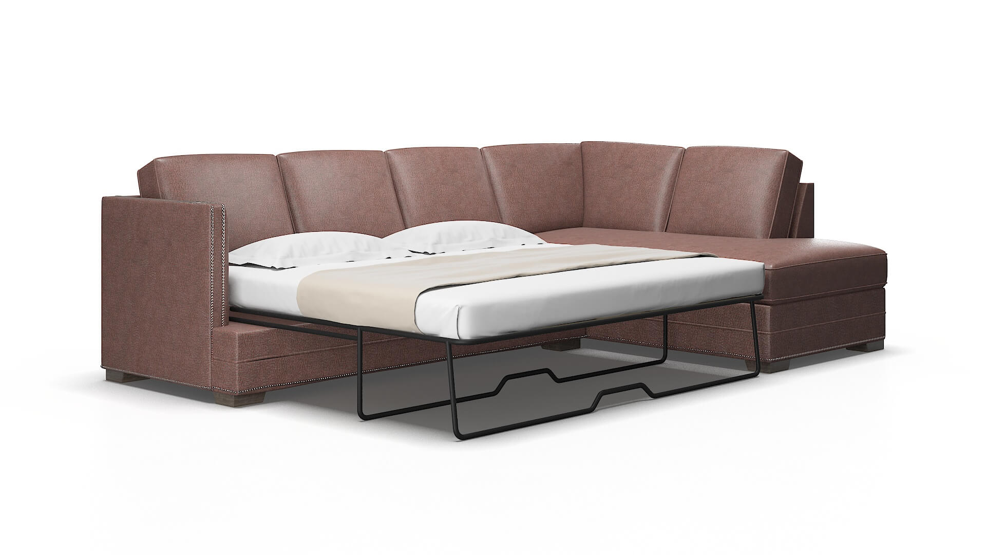 Riga Royale Mocha Panel Sleeper espresso legs 2