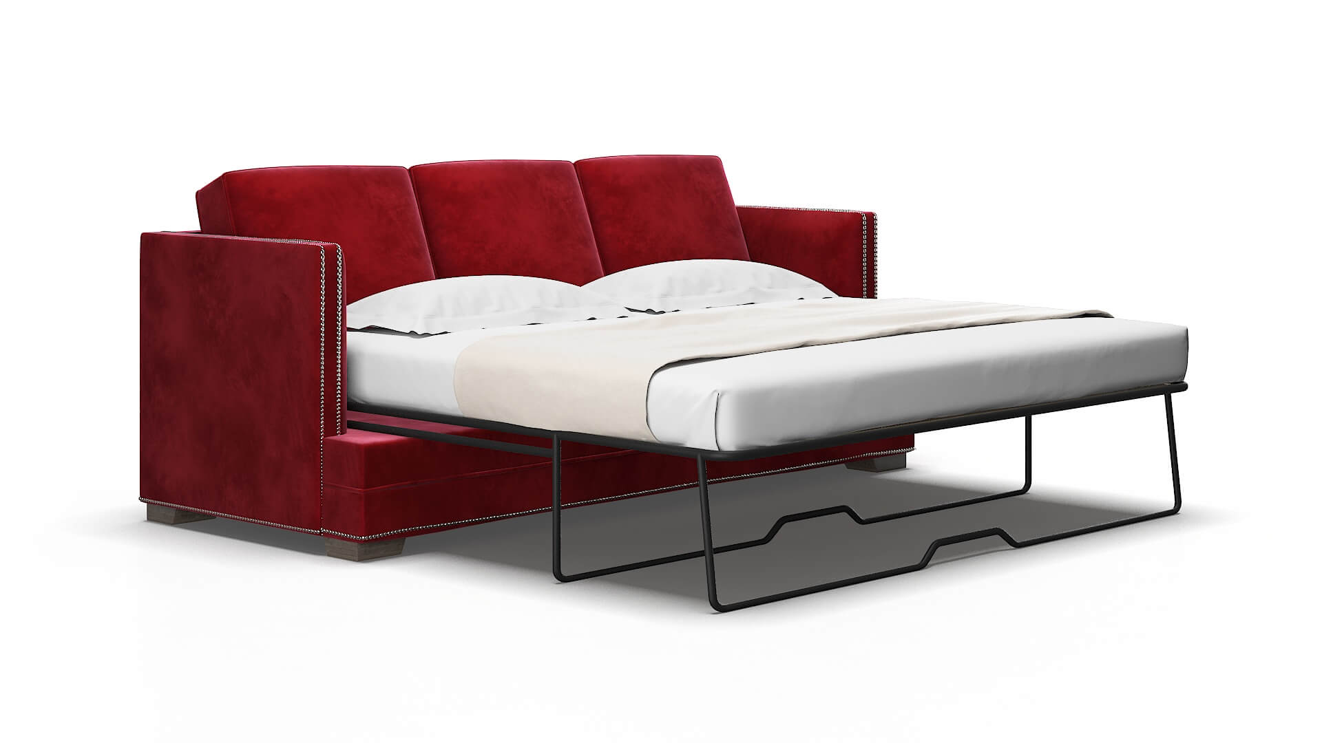 Riga Royale ruby Sofa sleeper Espresso Legs  2