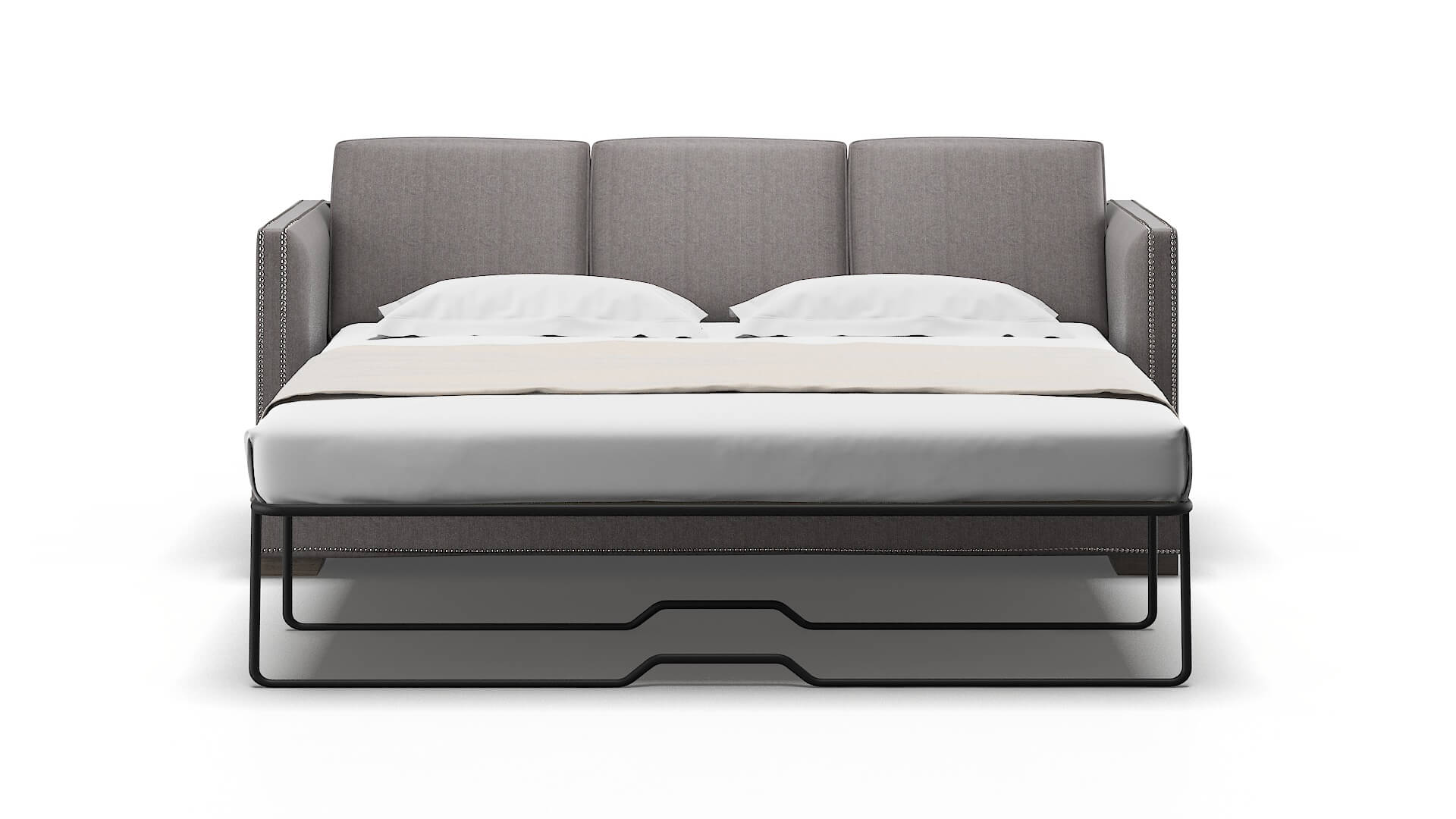 Riga Sasha Granite Sofa Sleeper Espresso legs 1