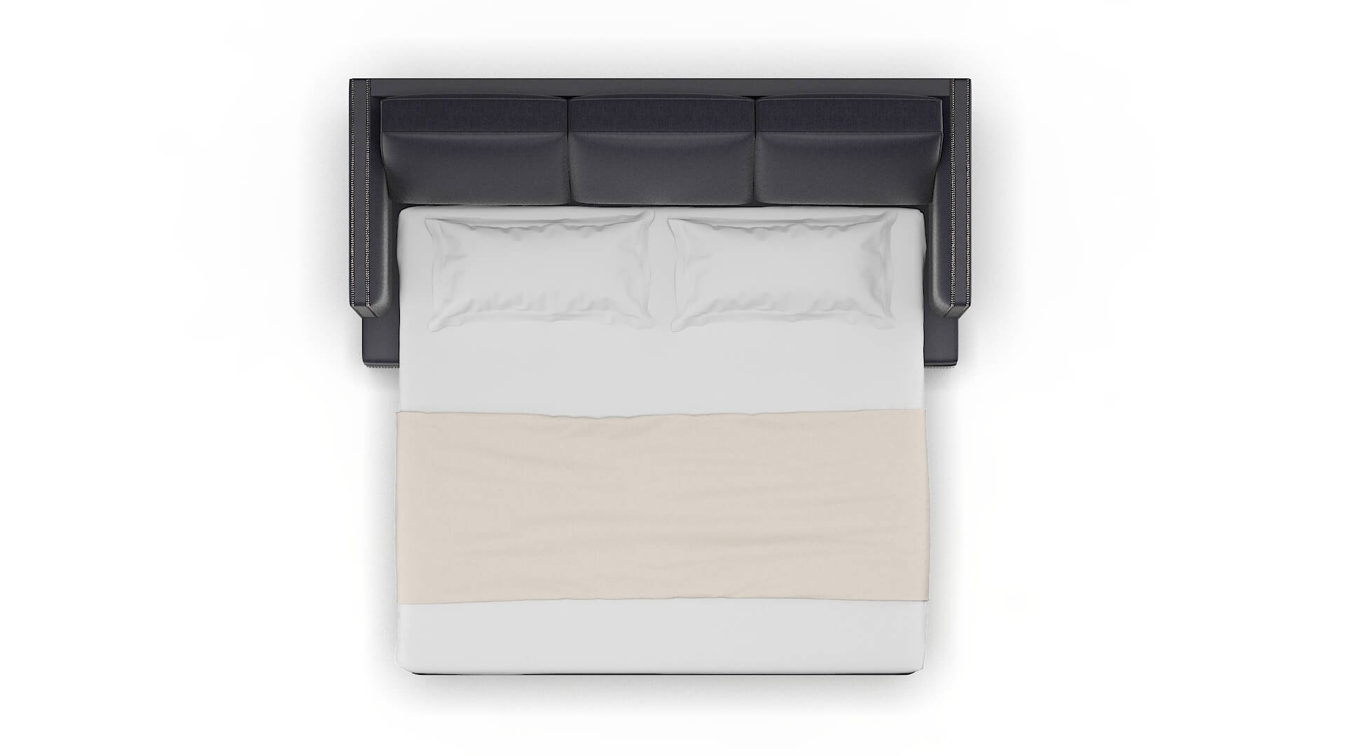 Riga Sasha Navy Sofa Sleeper Espresso legs 3