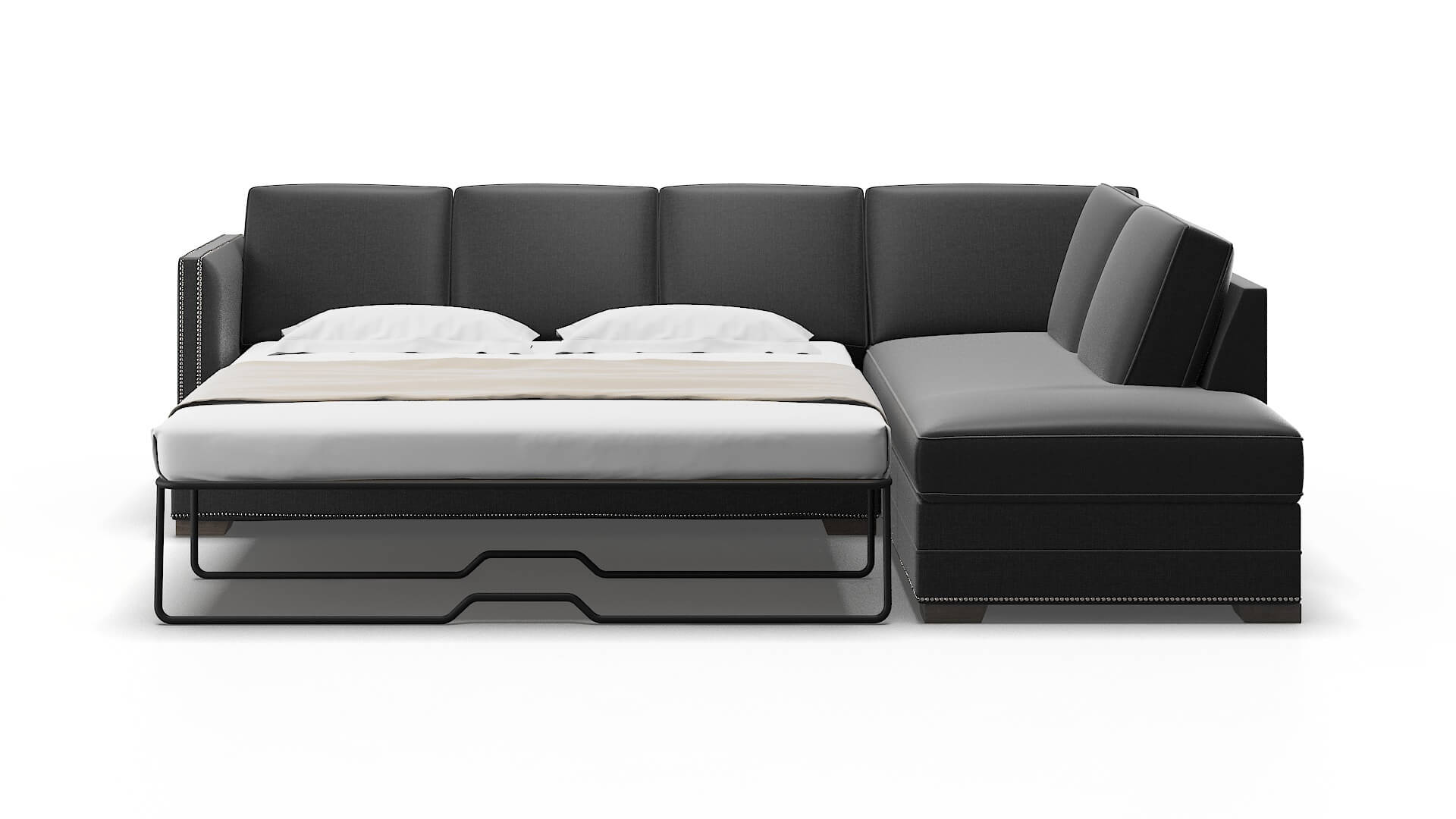 Riga Sosoftness 54 Panel Sleeper Espresso legs 1