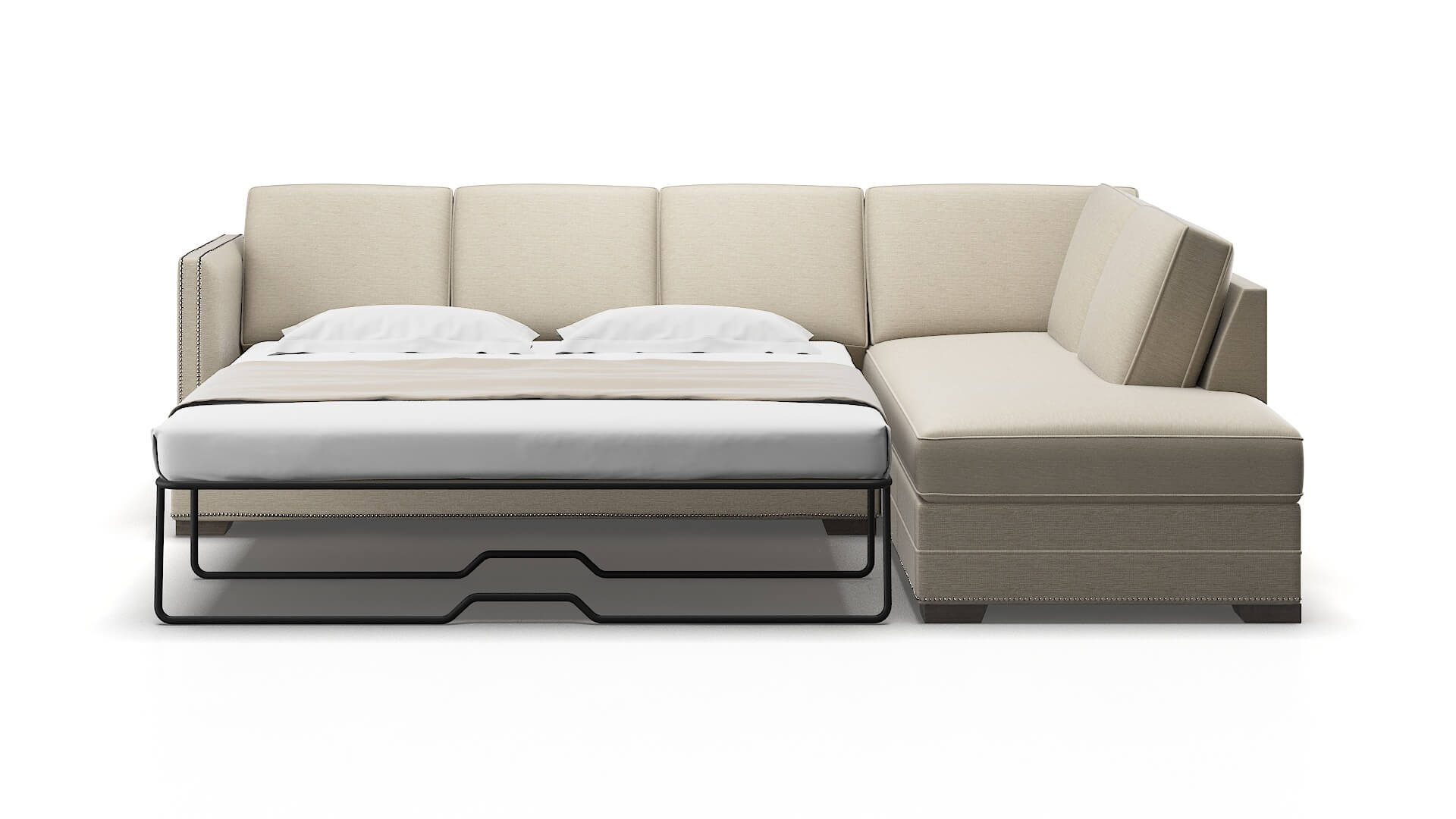 Riga Sosoftness 72 Panel Sleeper Espresso legs 1