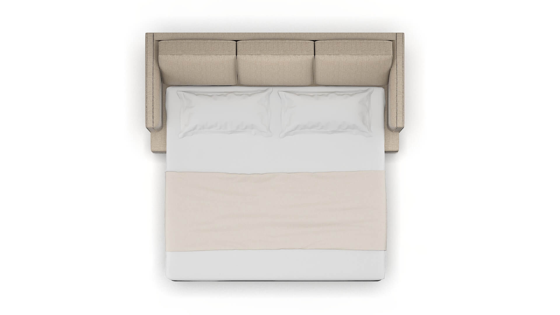 Riga Sosoftness 74 Sofa Sleeper Espresso legs 3