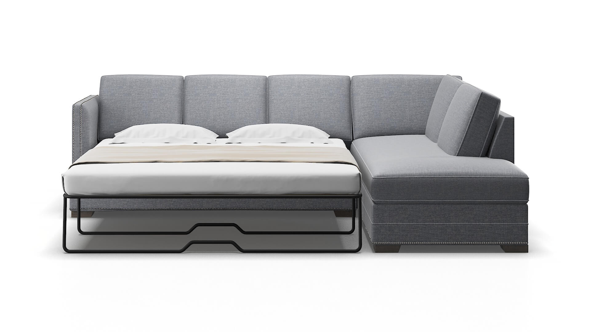 Riga Venus Mist Panel Sleeper Espresso legs 1