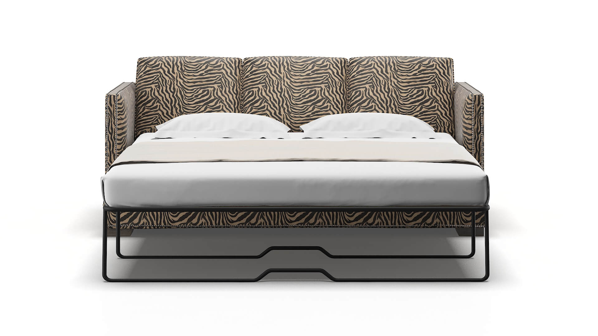 Riga Zambia Coffee Sofa Sleeper Espresso legs 1