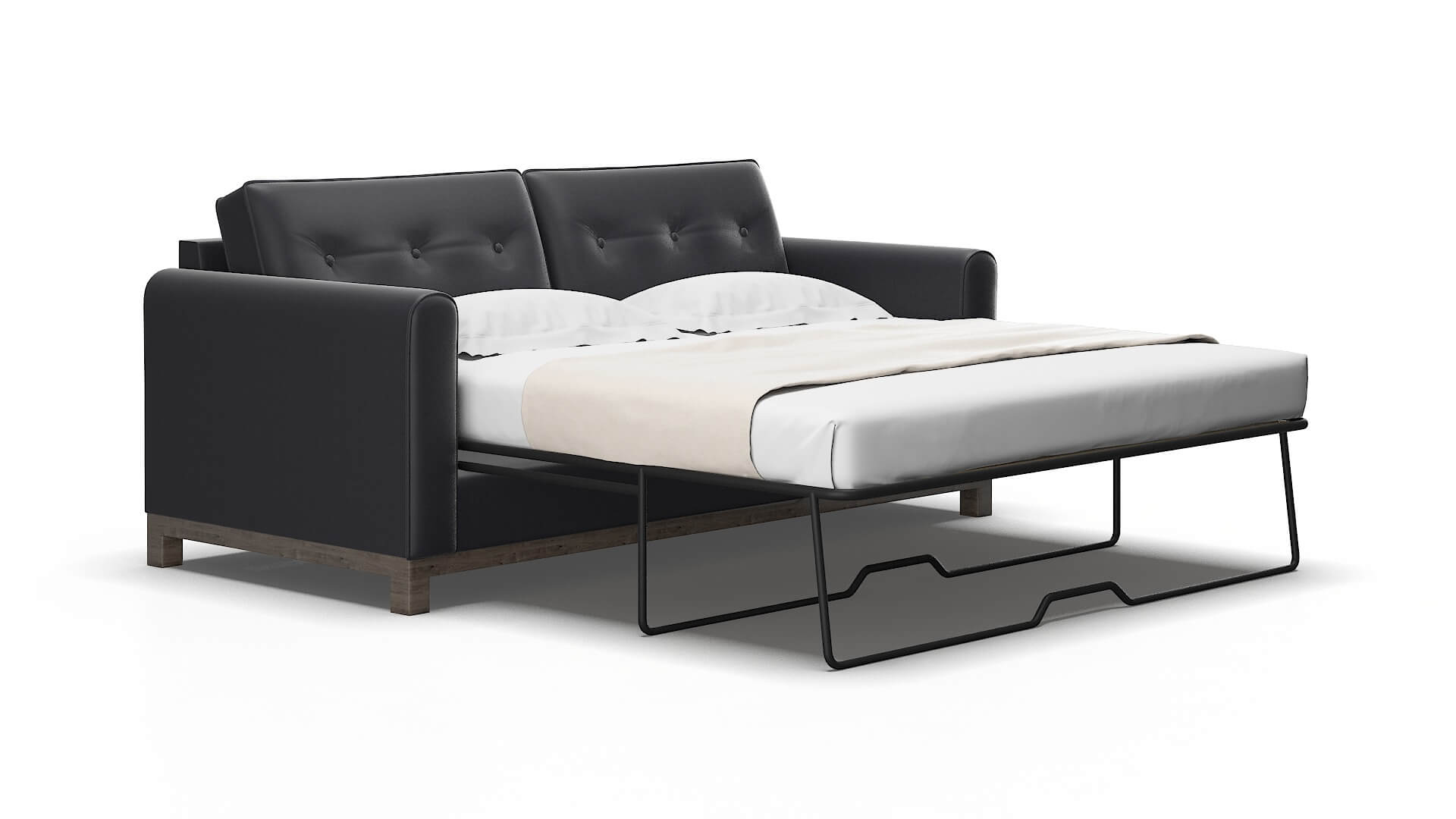 Rio Atlas_plz navy Sofa sleeper Espresso Legs  2