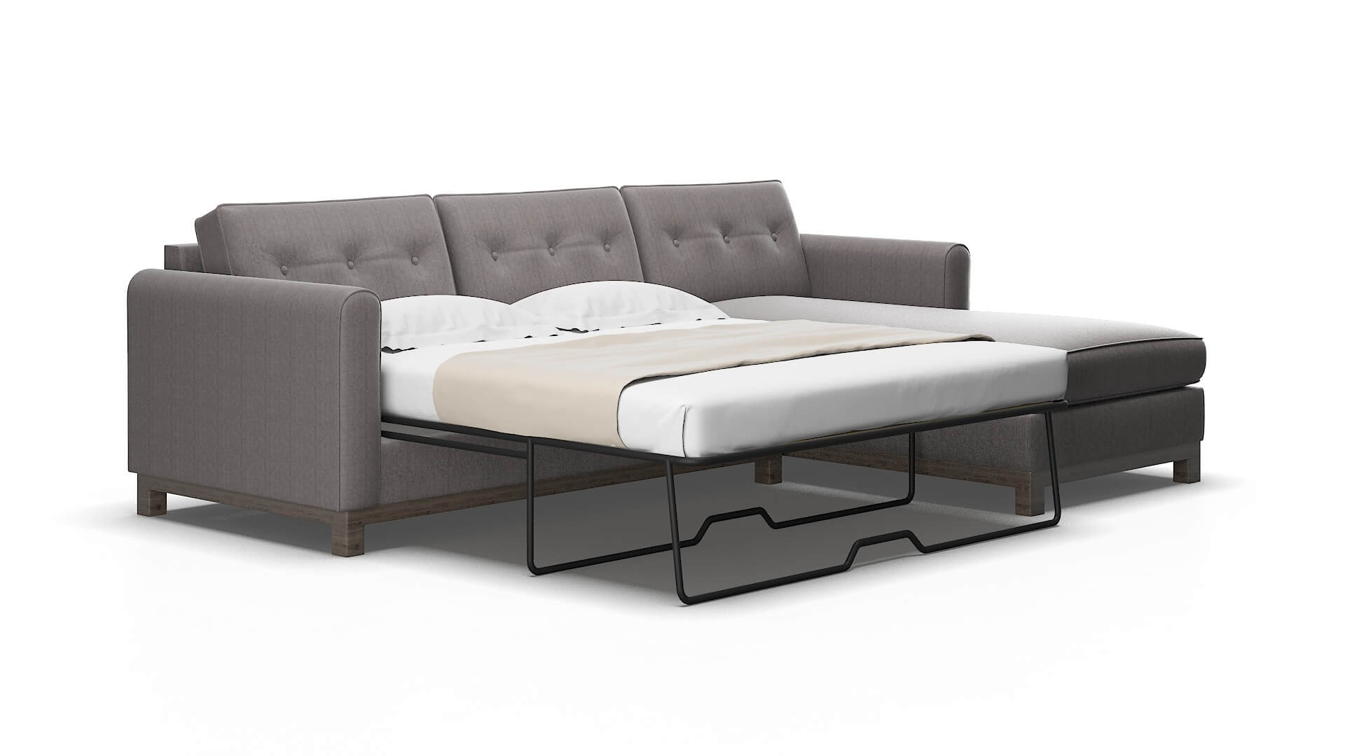 Rio Atlas_plz silver Panel sleeper Espresso Legs  2