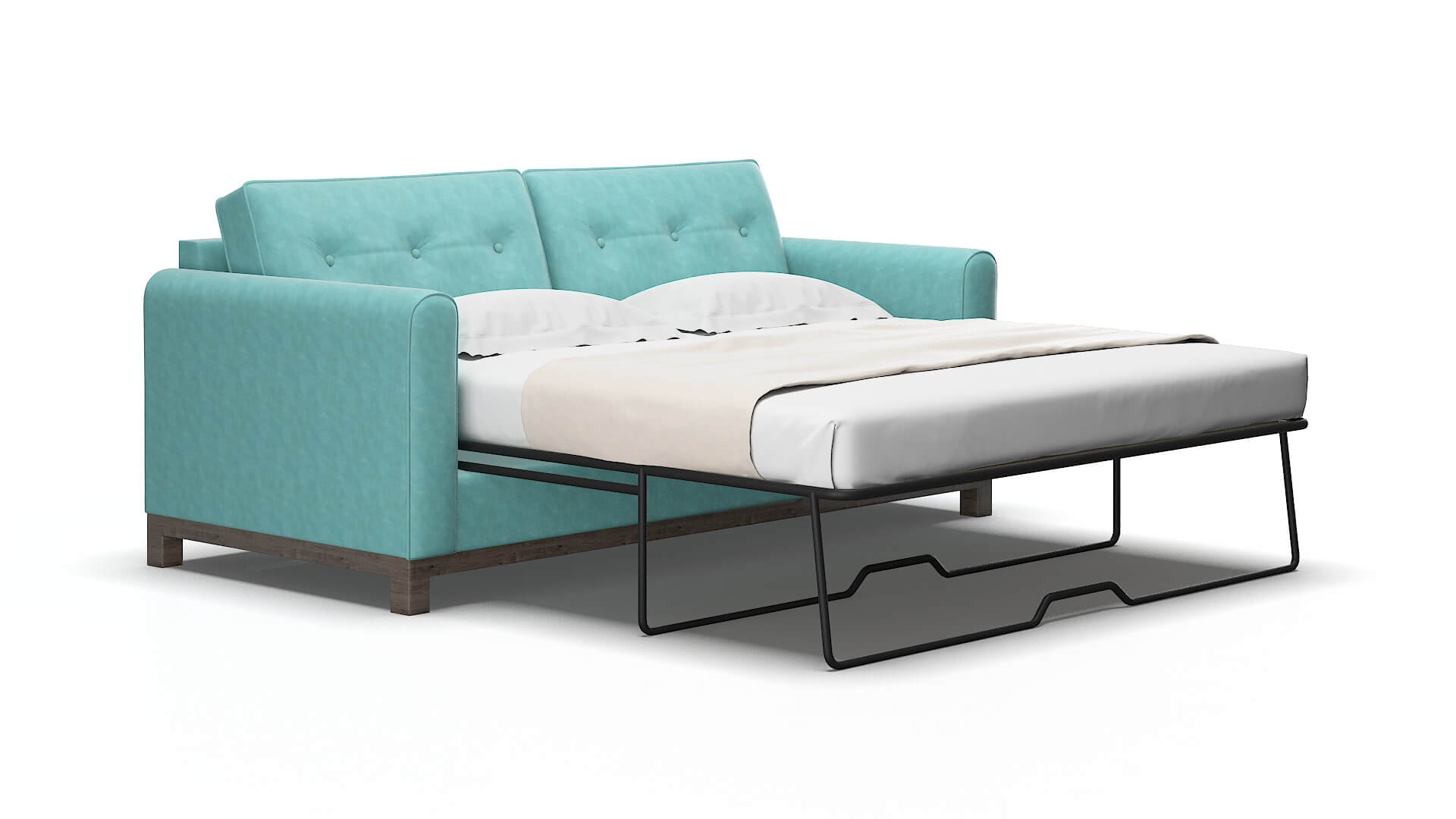 Rio Bella caribbean Sofa sleeper Espresso Legs  2