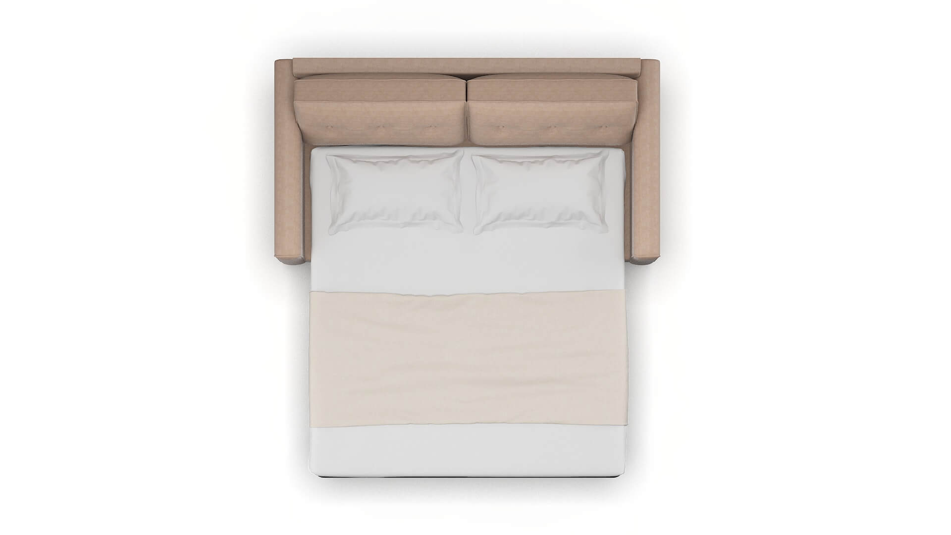 Rio Bella Pewter Sofa Sleeper Espresso legs 3