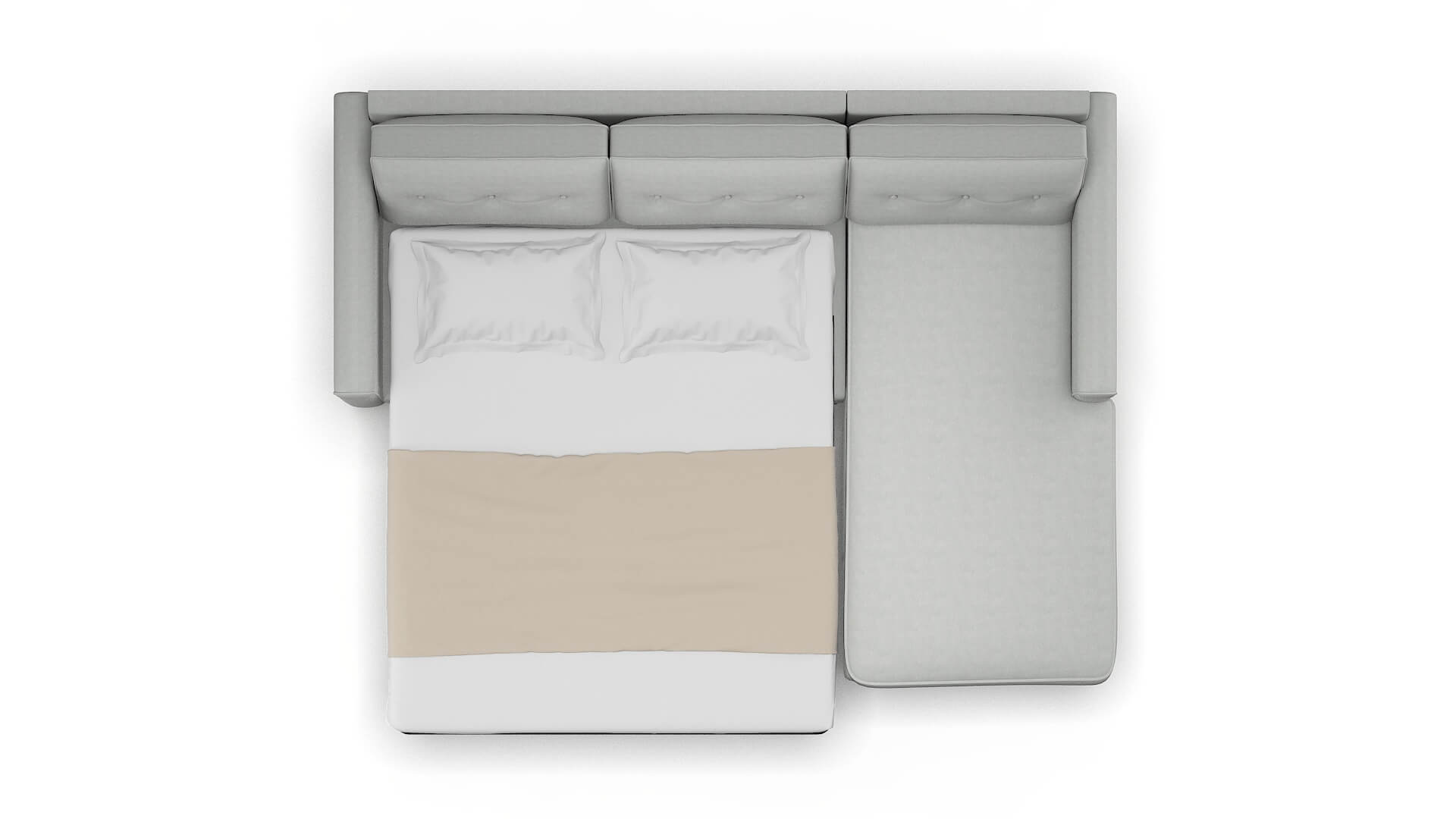 Rio Dawson Platinum Panel Sleeper Espresso legs 3