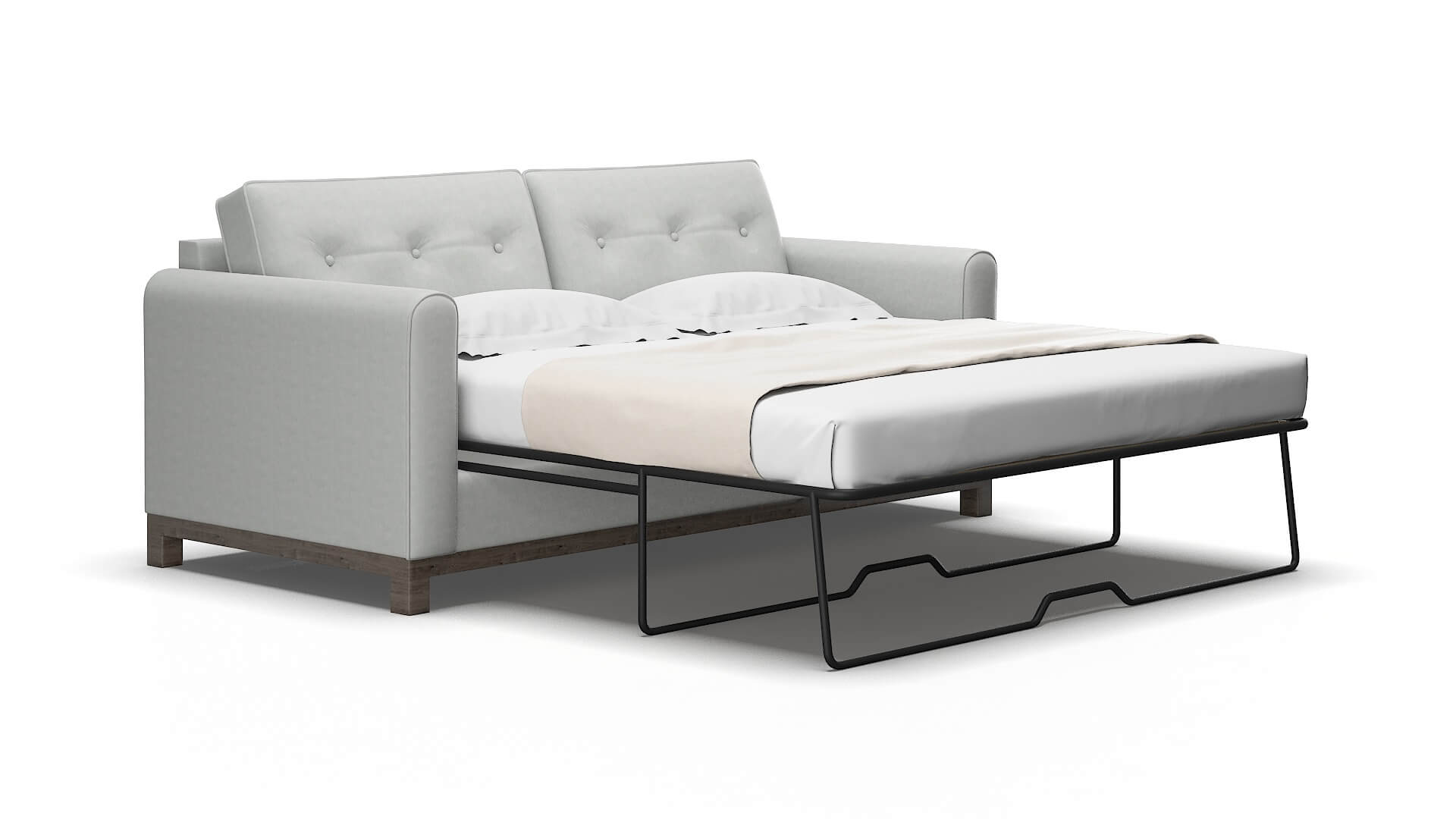 Rio Dawson Platinum Sofa Sleeper Espresso legs 2