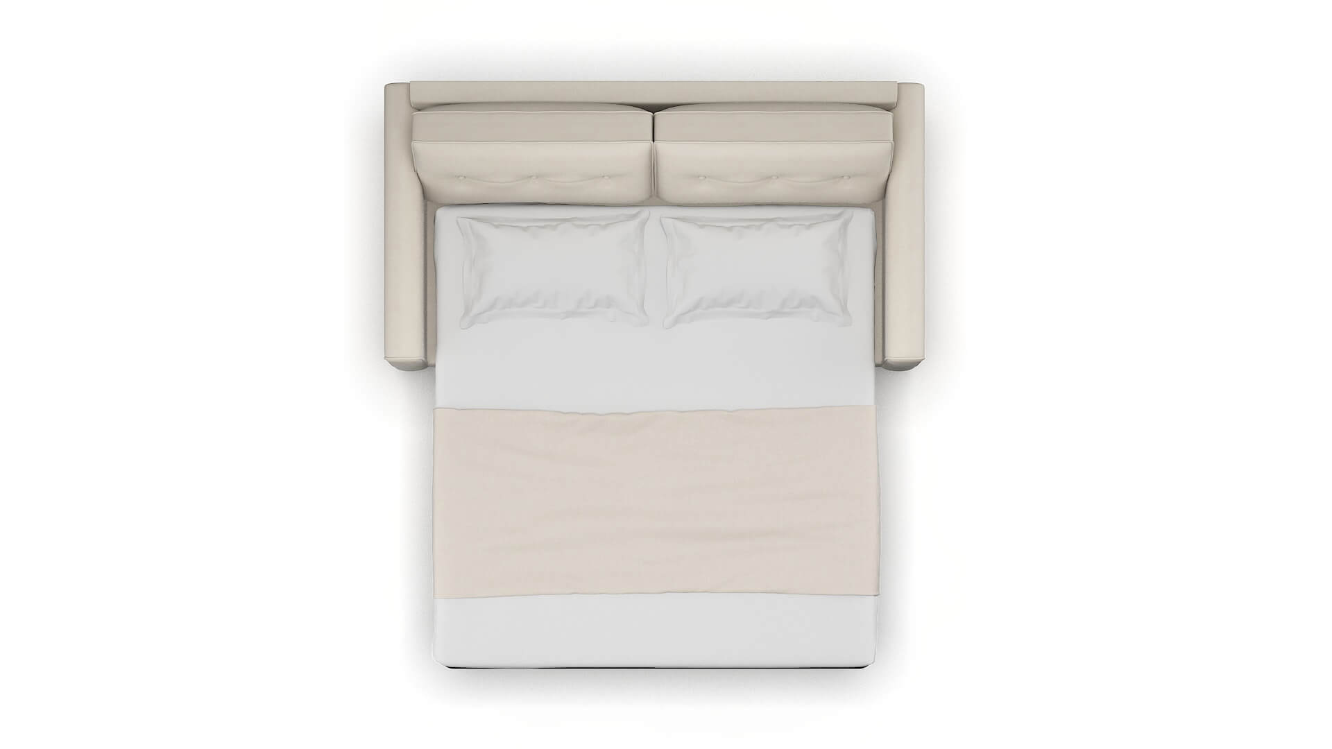 Rio Dawson Sand Sofa Sleeper Espresso legs 3