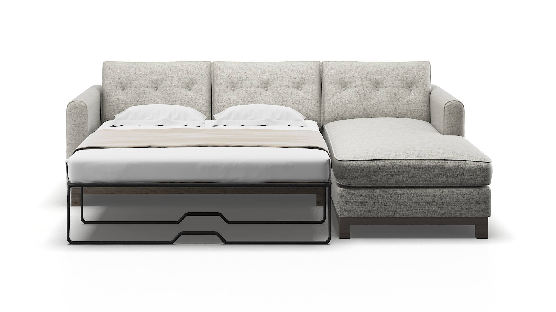 Rio Derby Ash Panel Sleeper Espresso legs 1