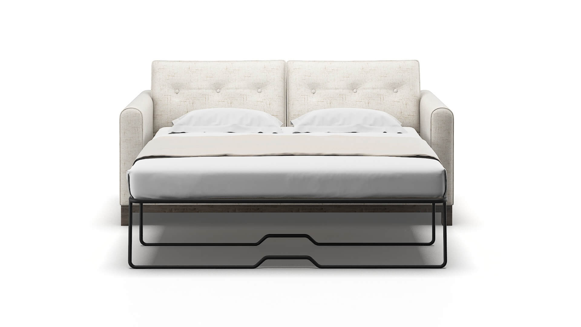 Rio Derby Taupe Sofa Sleeper Espresso legs 1