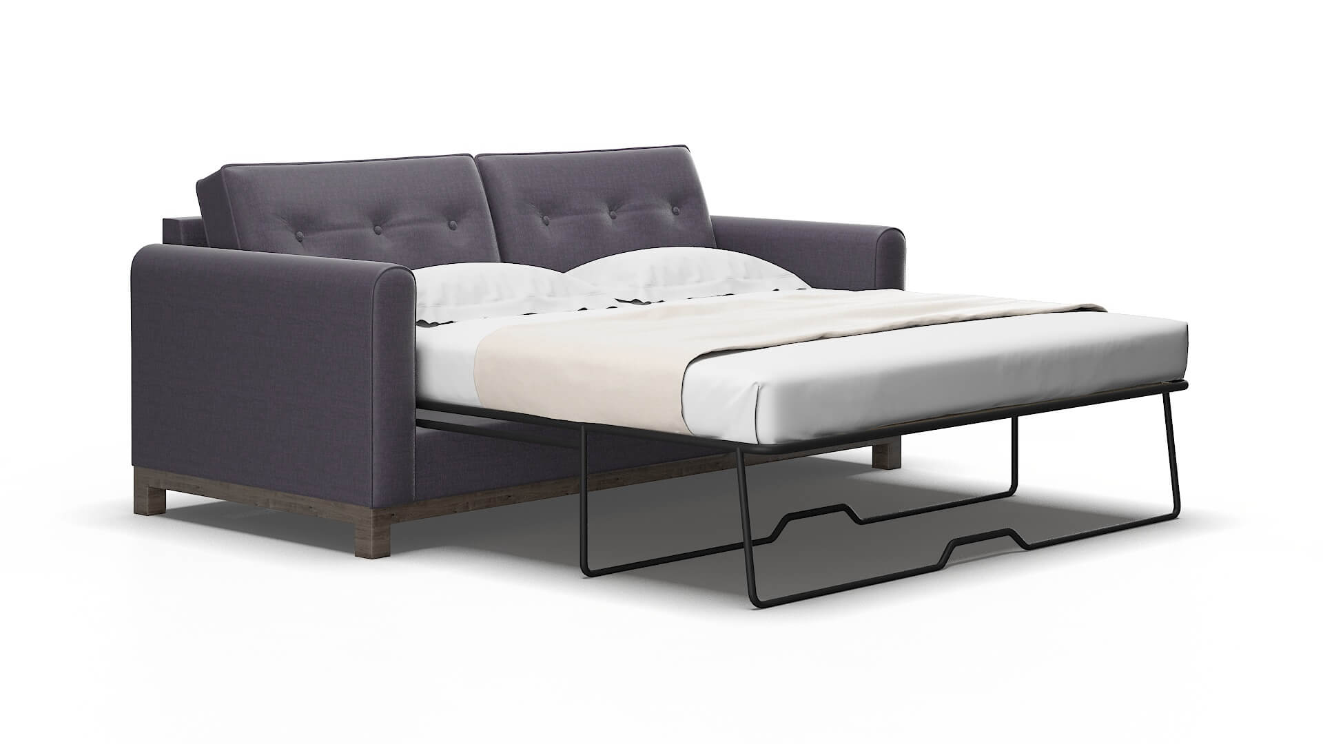 Rio Durham Ink Sofa Sleeper Espresso legs 2