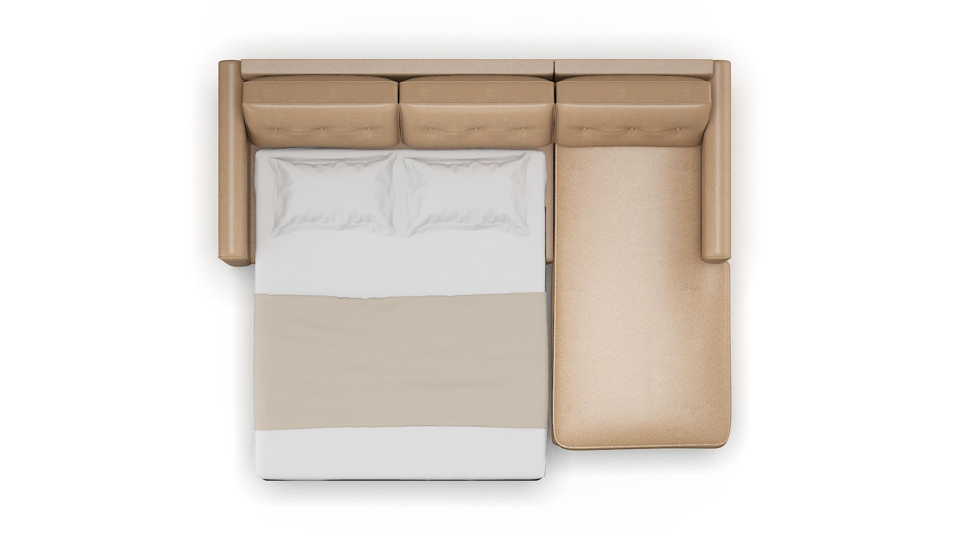 Rio Ford Dune Panel Sleeper Espresso legs 3