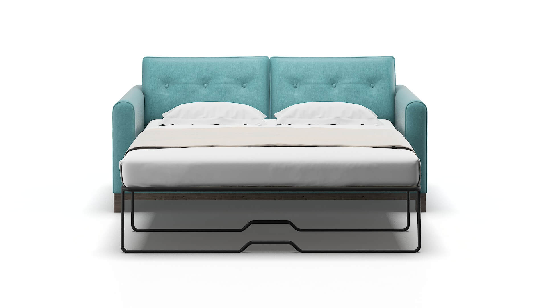 Rio Hepburn_hrp Emerald Sofa Sleeper Espresso legs 1