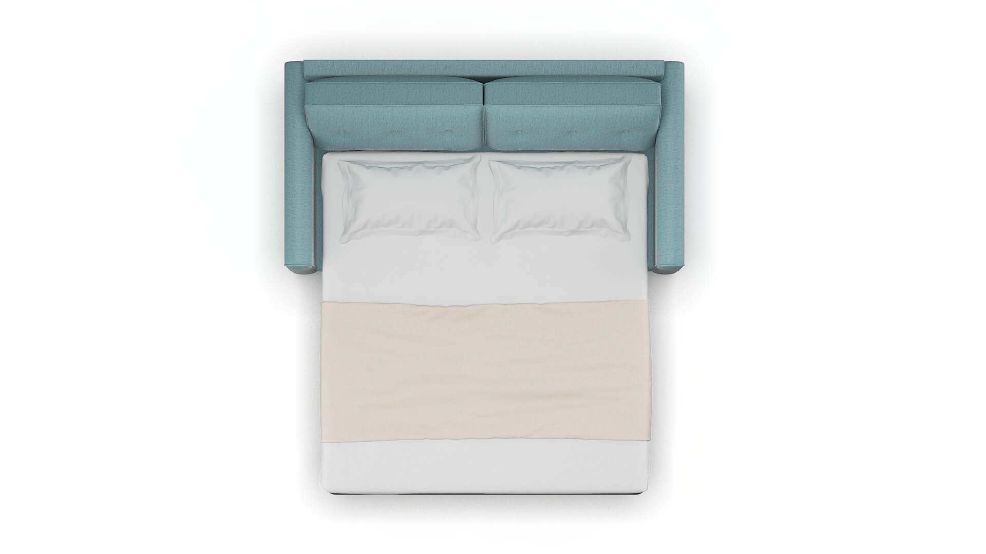 Rio Insight Peacock Sofa Sleeper Espresso legs 3