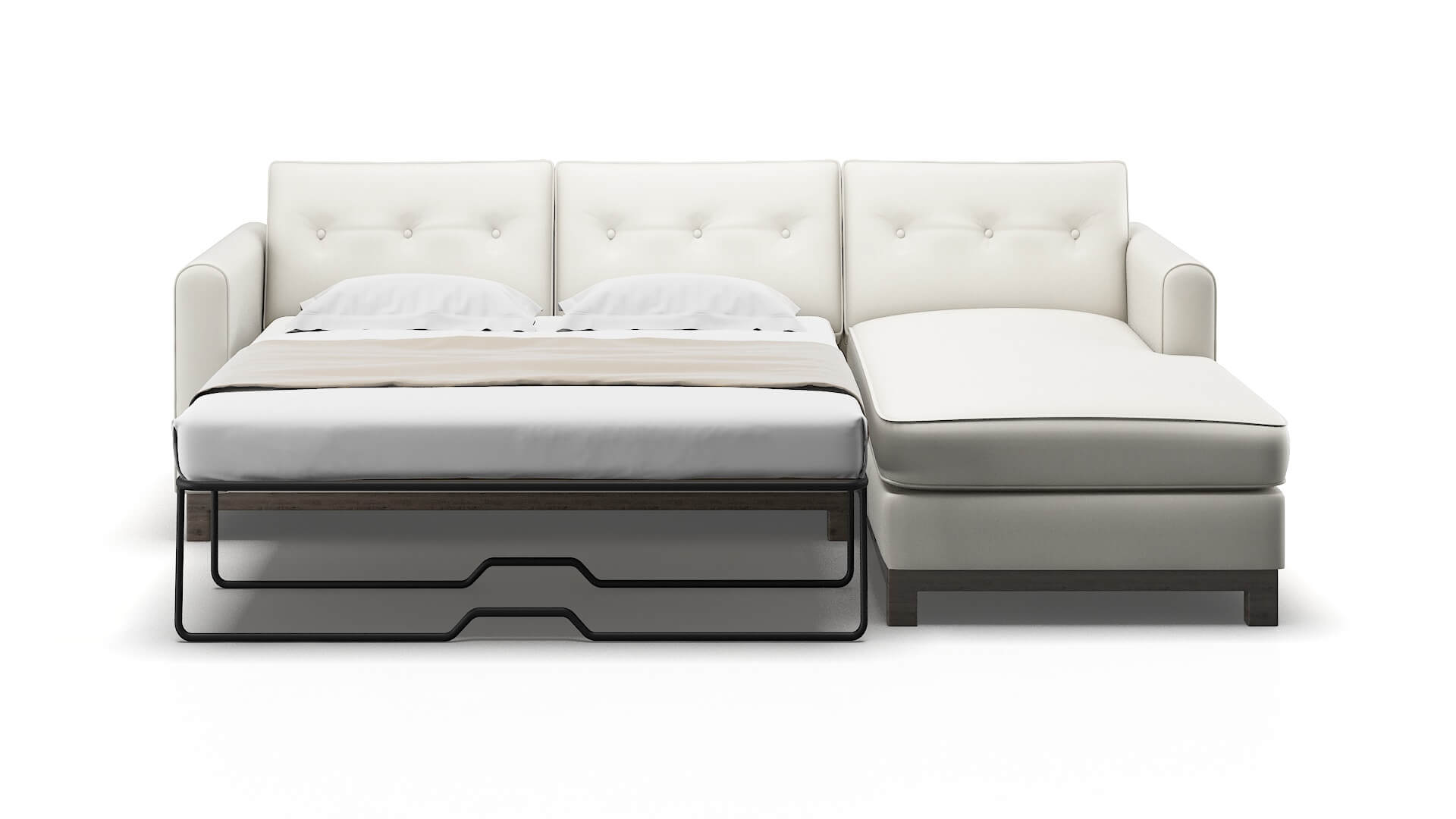 Rio Keylargo Oatmeal Panel Sleeper Espresso legs 1