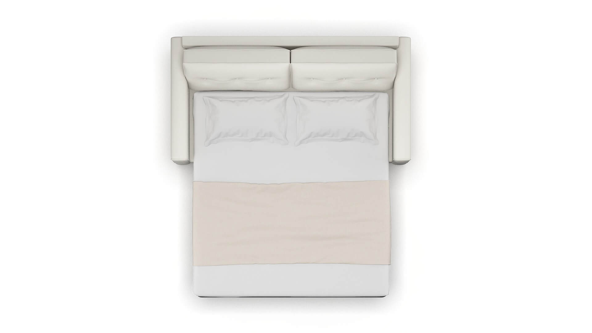 Rio Keylargo Oatmeal Sofa Sleeper Espresso legs 3