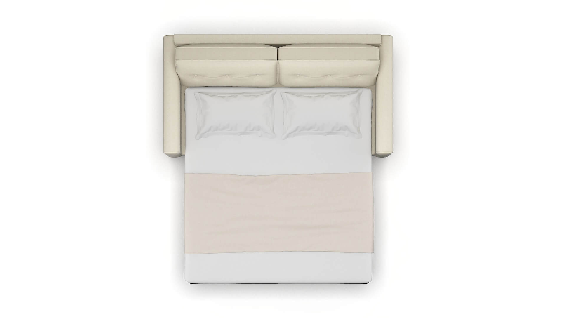 Rio Lana Sand Sofa Sleeper Espresso legs 3