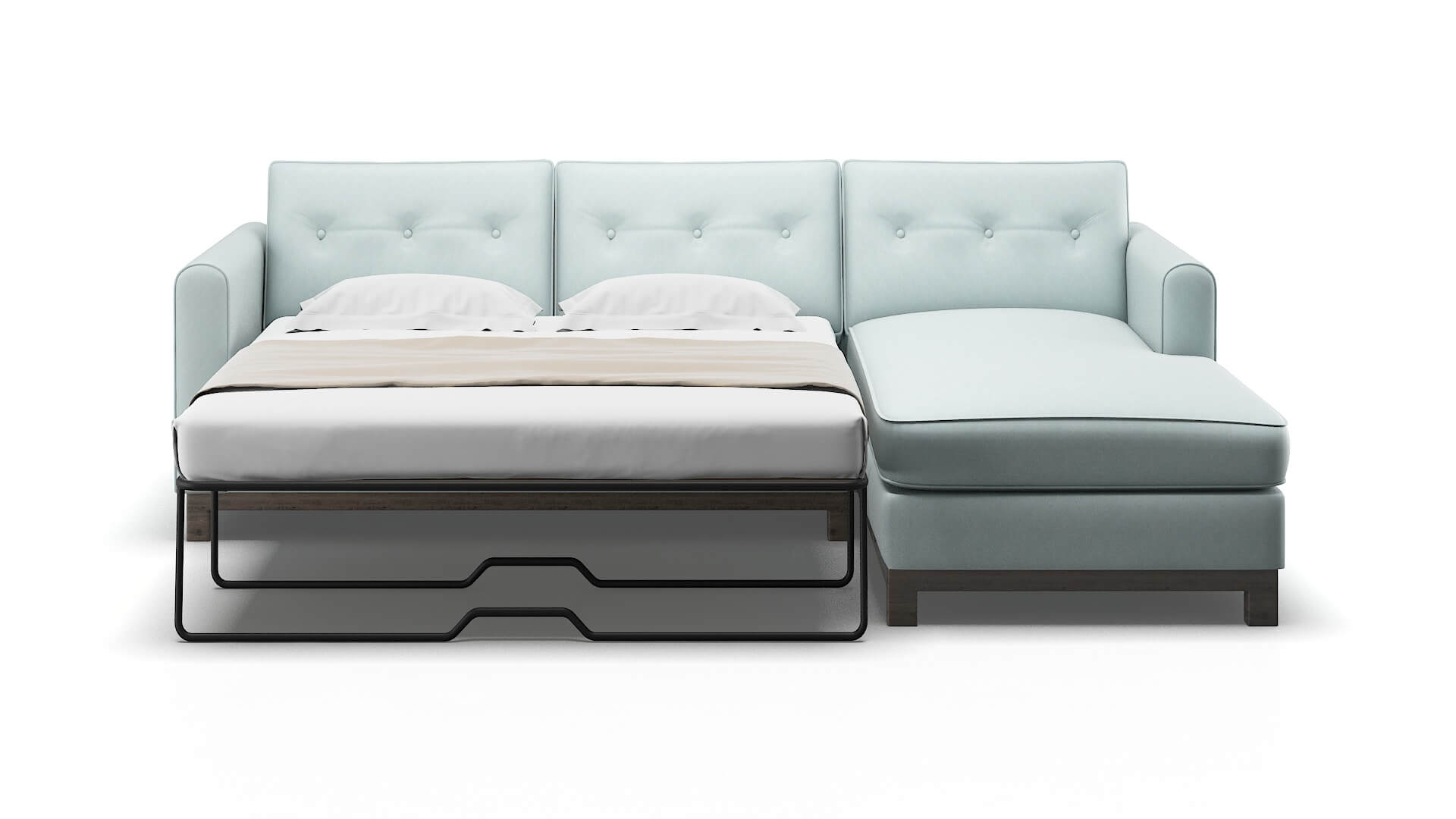 Rio Leslie Robins_egg Panel Sleeper Espresso legs 1