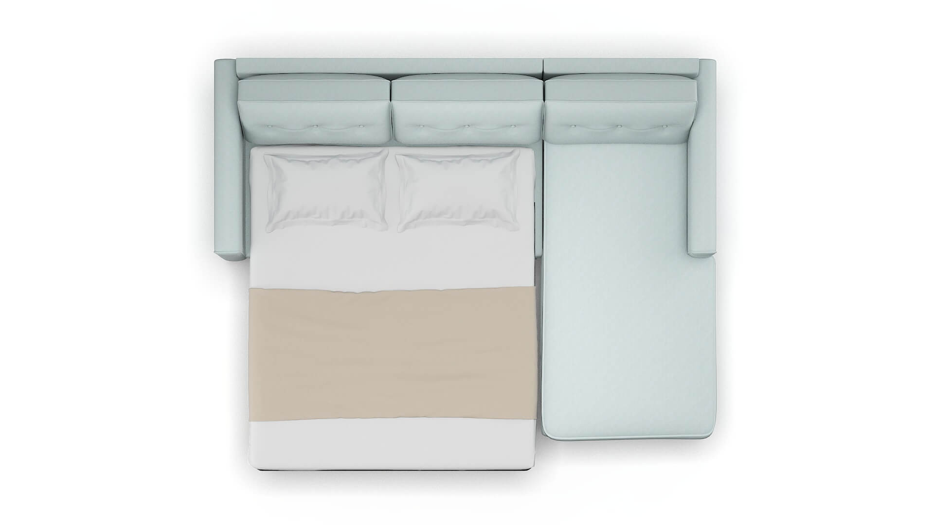 Rio Leslie Robins_egg Panel Sleeper Espresso legs 3