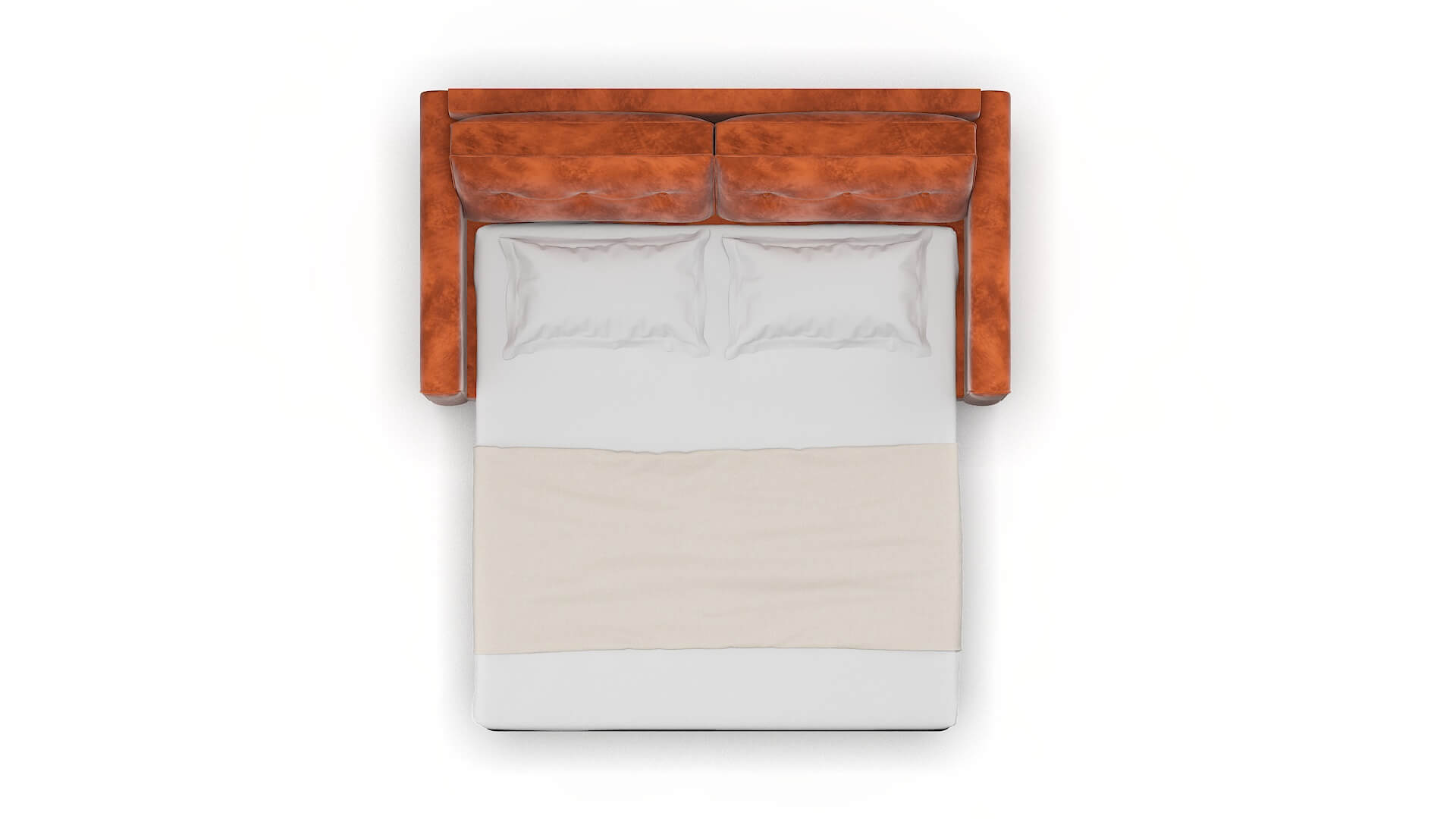 Rio Loft Copper Sofa Sleeper Espresso legs 3