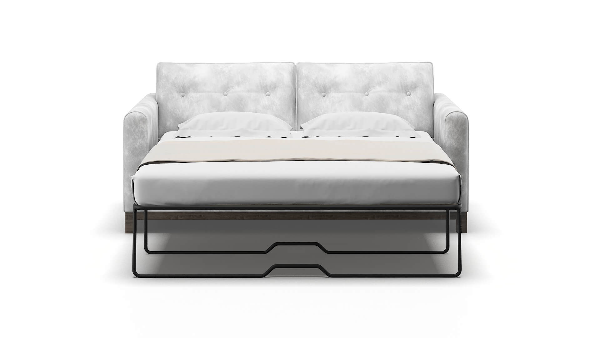 Rio Loft Snowfall Sofa Sleeper Espresso legs 1