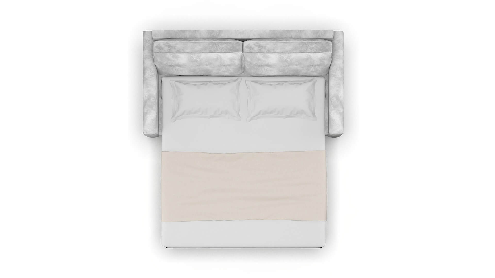 Rio Loft Snowfall Sofa Sleeper Espresso legs 3