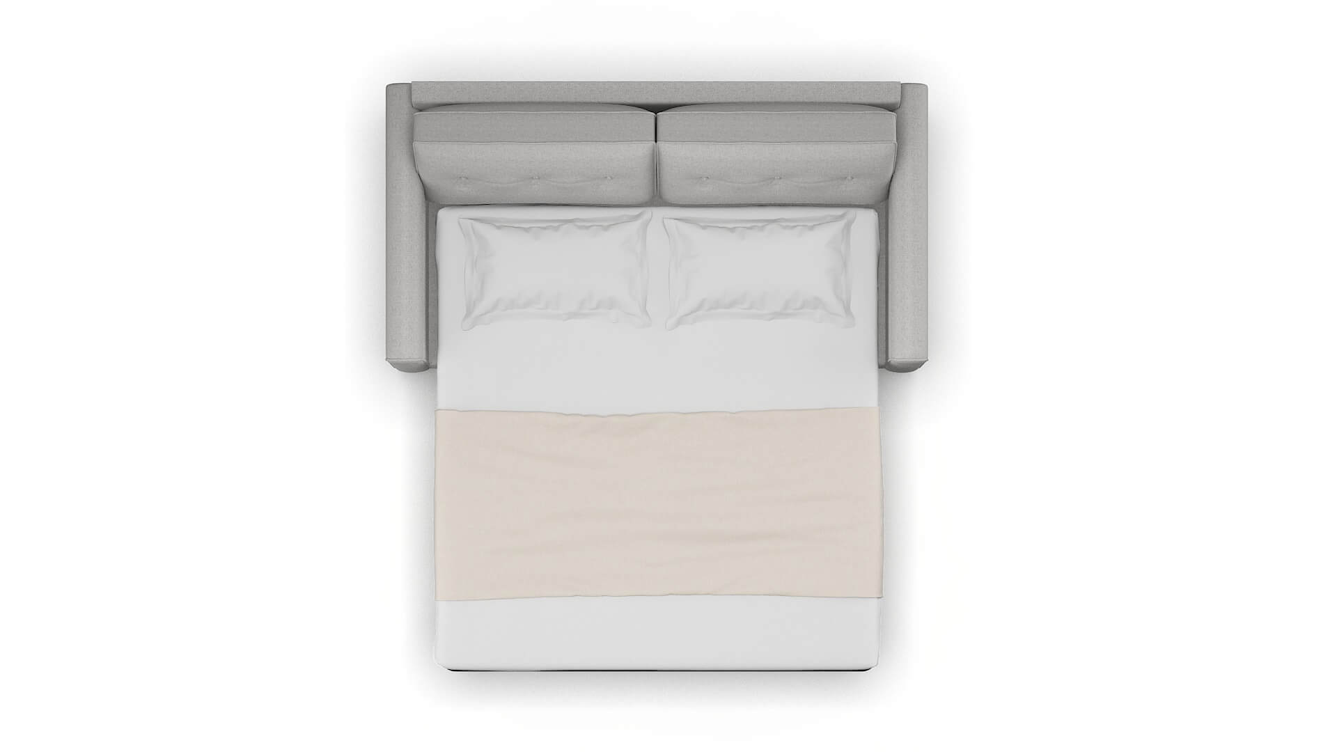 Rio Malibu Dove Sofa Sleeper Espresso legs 3