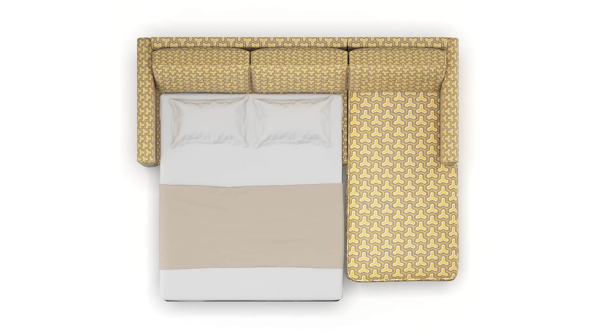 Rio Merci Dijon Panel Sleeper Espresso legs 3