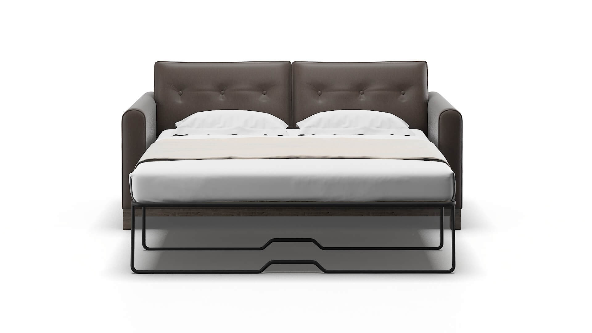 Rio Naples Graphite Sofa Sleeper Espresso legs 1